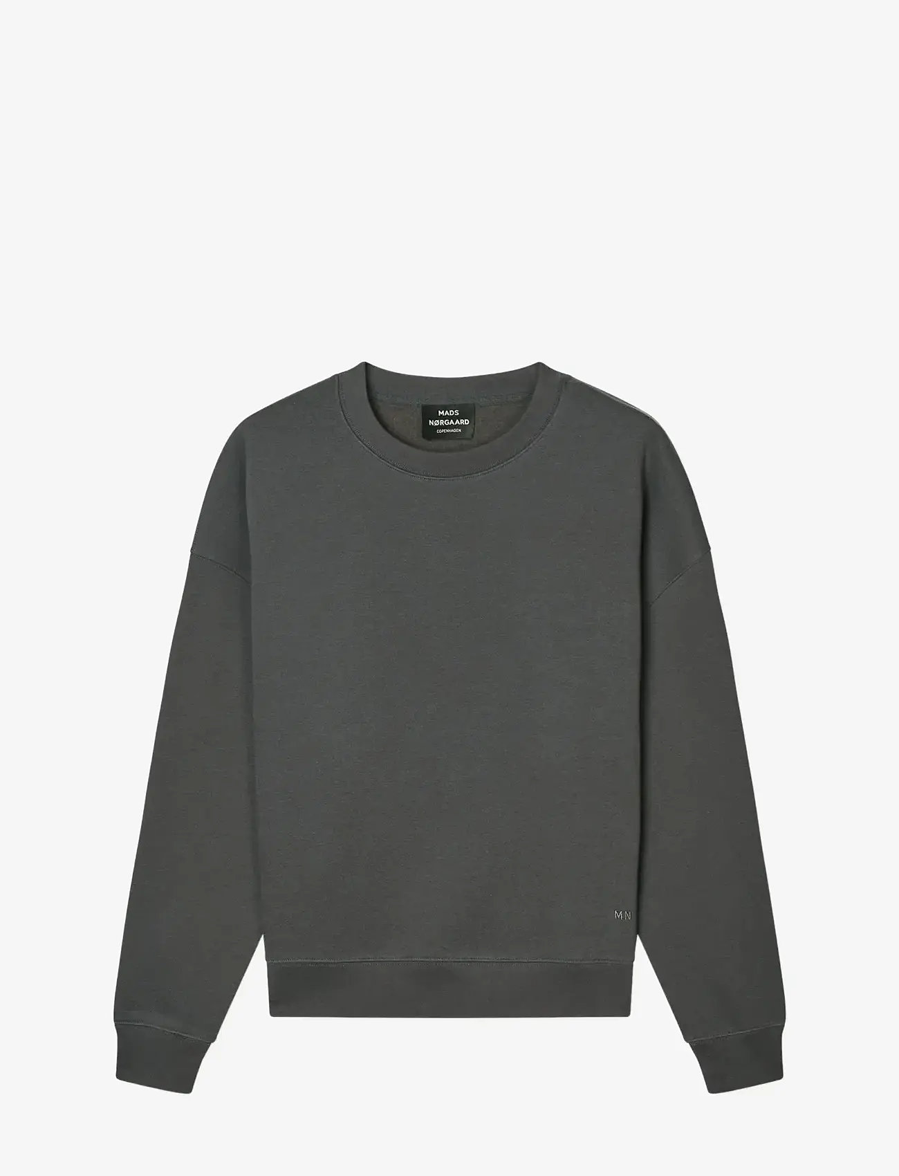 Mads Nørgaard - Standard Luka Crew Sweat - collegepaidat - asphalt - 1