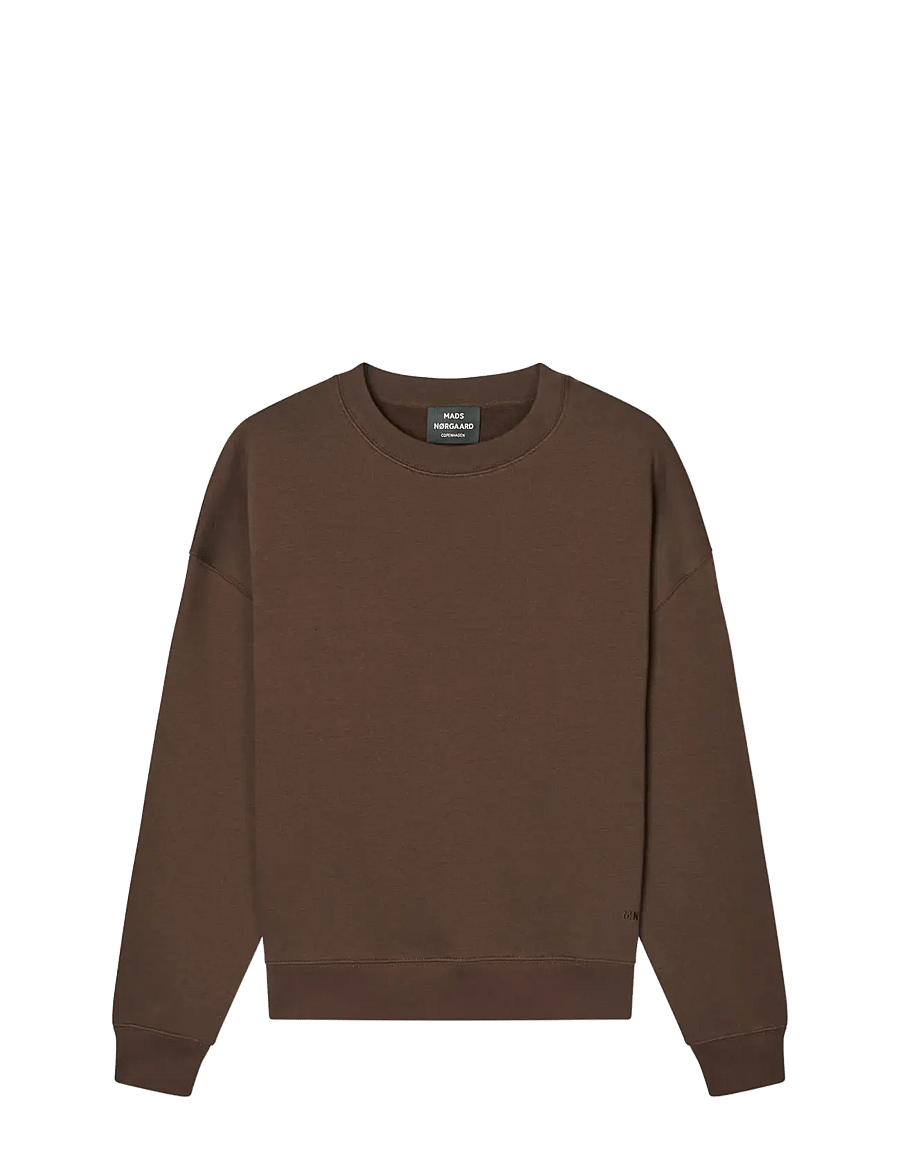 Mads Nørgaard - Standard Luka Crew Sweat - sweatshirts - demitasse - 1