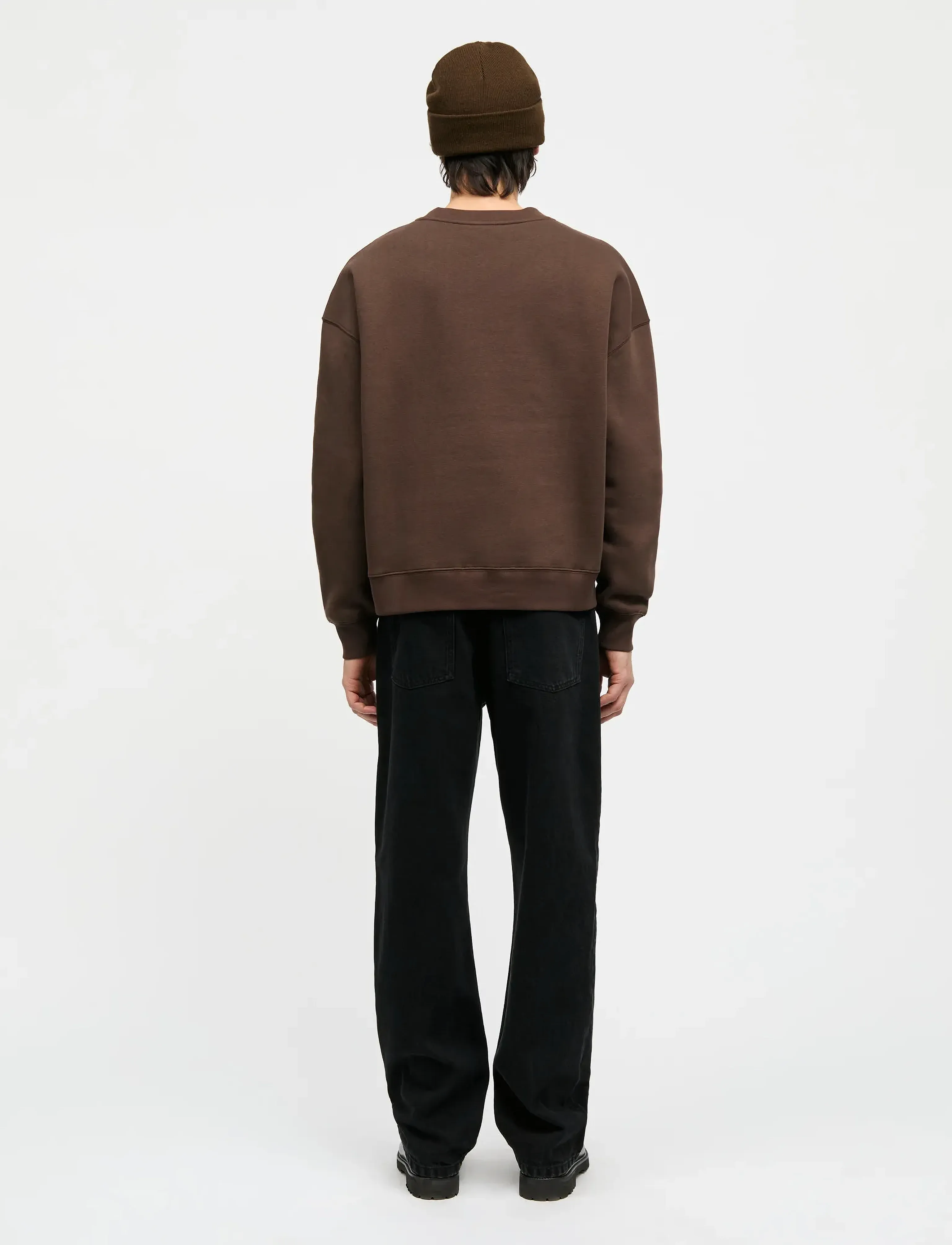 Mads Nørgaard - Standard Luka Crew Sweat - nach anlass kaufen - demitasse - 2