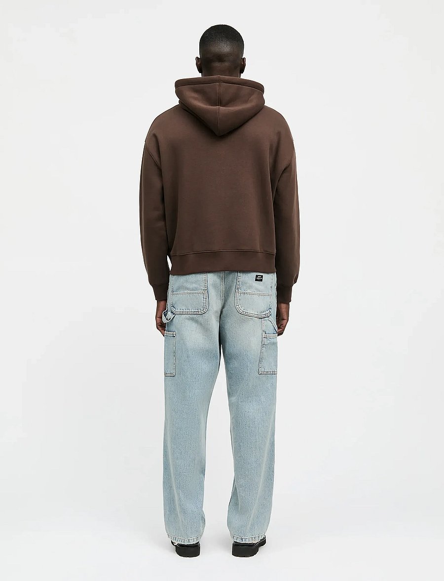 Mads Nørgaard - Standard Luka Hoodie Zip Sweat - sweats à capuche - demitasse - 2