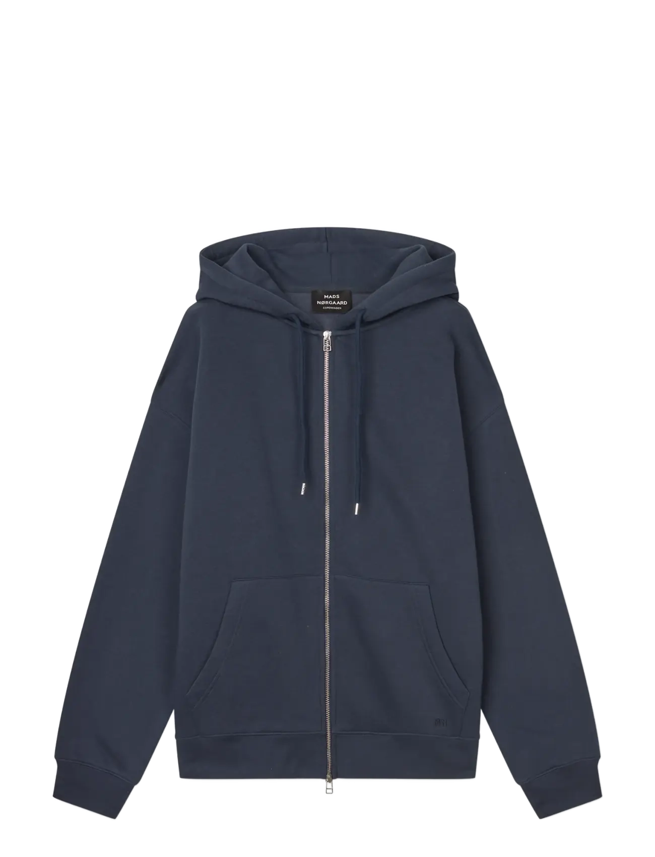 Mads Nørgaard - Standard Luka Hoodie Zip Sweat - kapuzenpullover - sky captain - 1