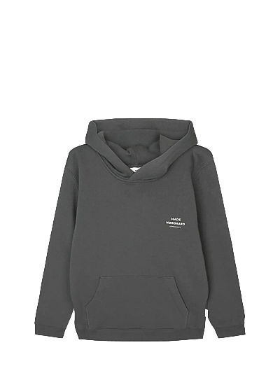 Mads Nørgaard Standard Hudini Sweatshirt - Kapuzenpullover - ASPHALT / grey