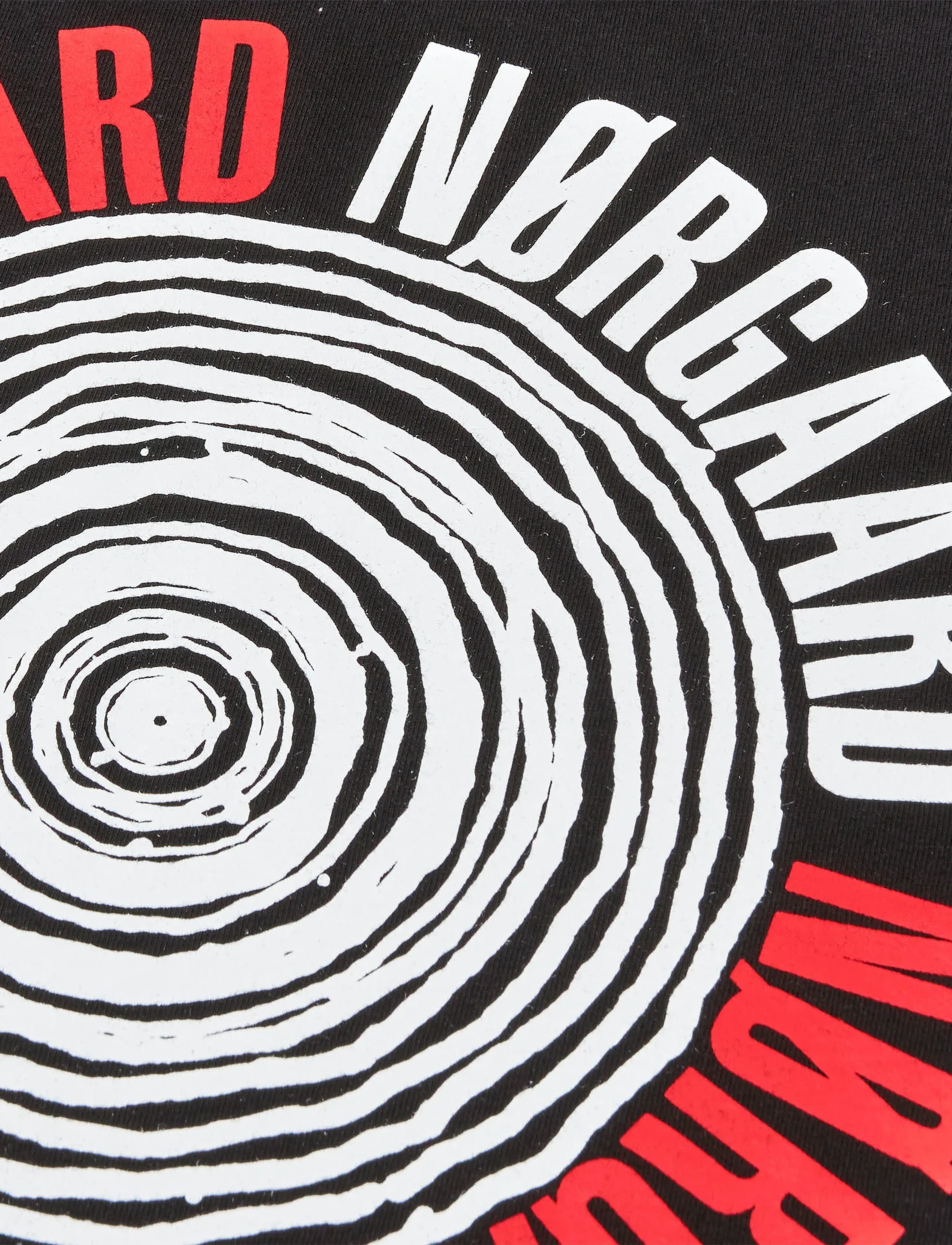 Mads Nørgaard - Cotton Jersey Spiral Frode Tee - t-shirts à manches courtes - black - 3