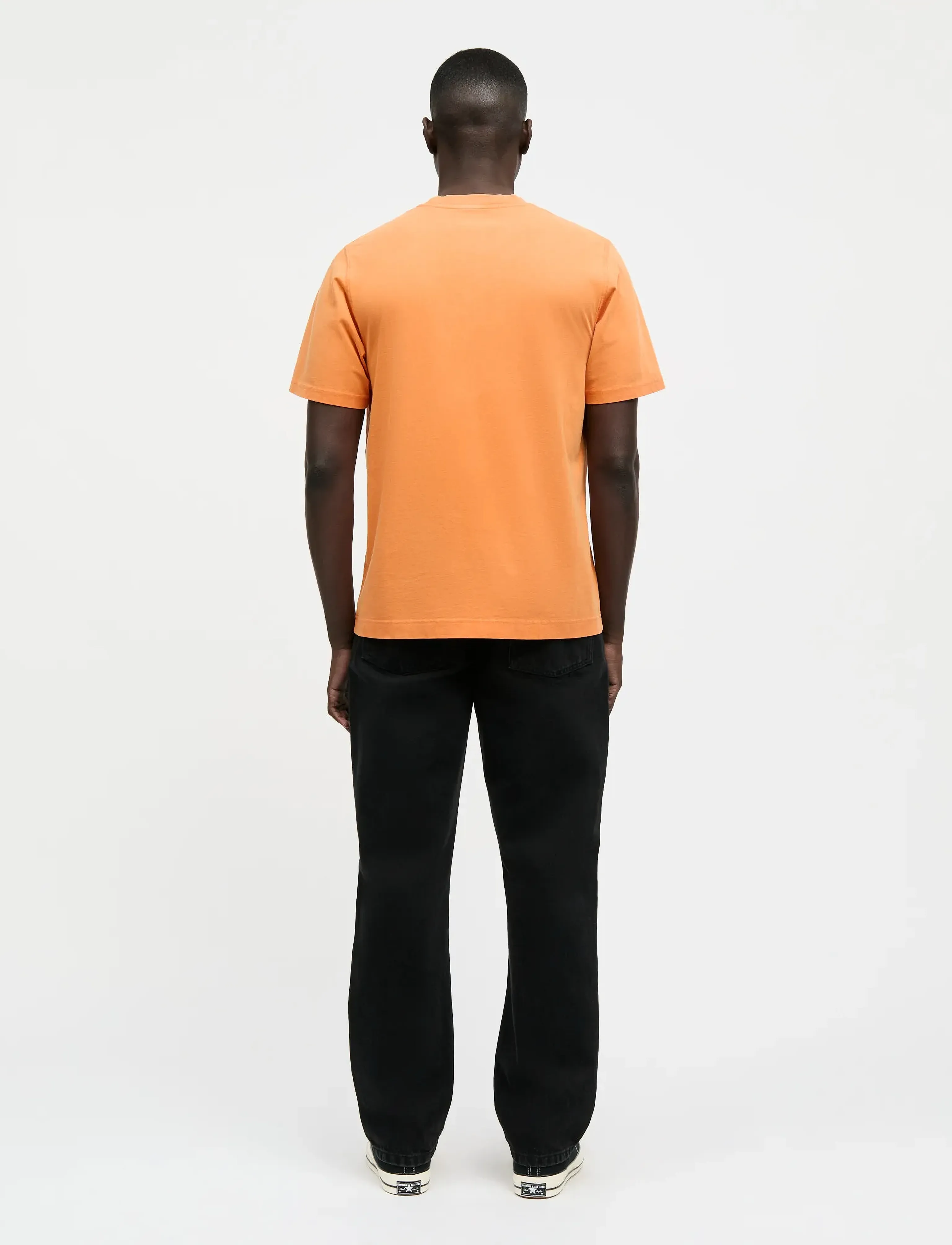 Mads Nørgaard - Cotton Jersey Sweathart Frode Tee - kortærmede t-shirts - orange clown fish - 2