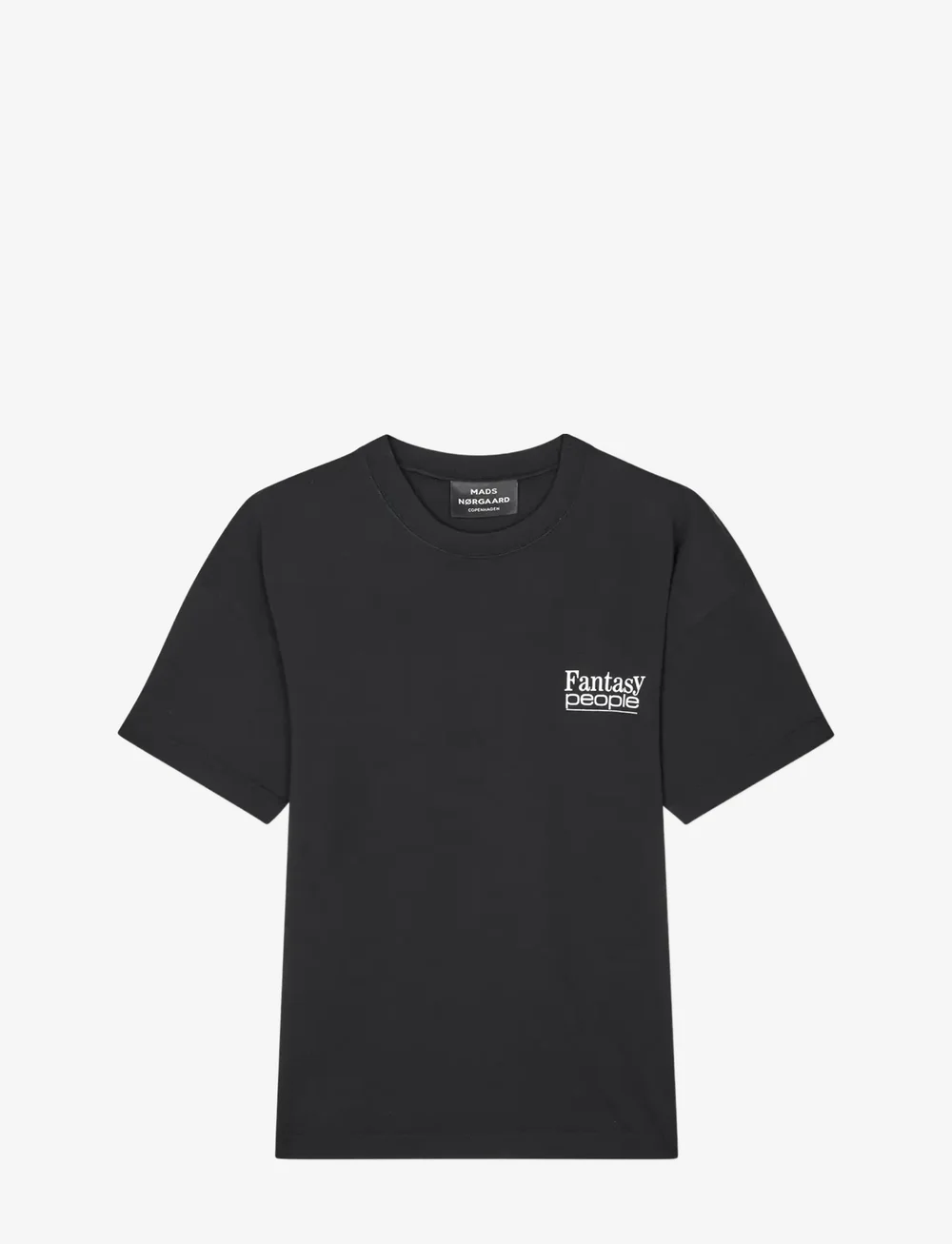 Mads Nørgaard - Open-End Fantasy Big Tee - lühikeste varrukatega t-särgid - black - 1