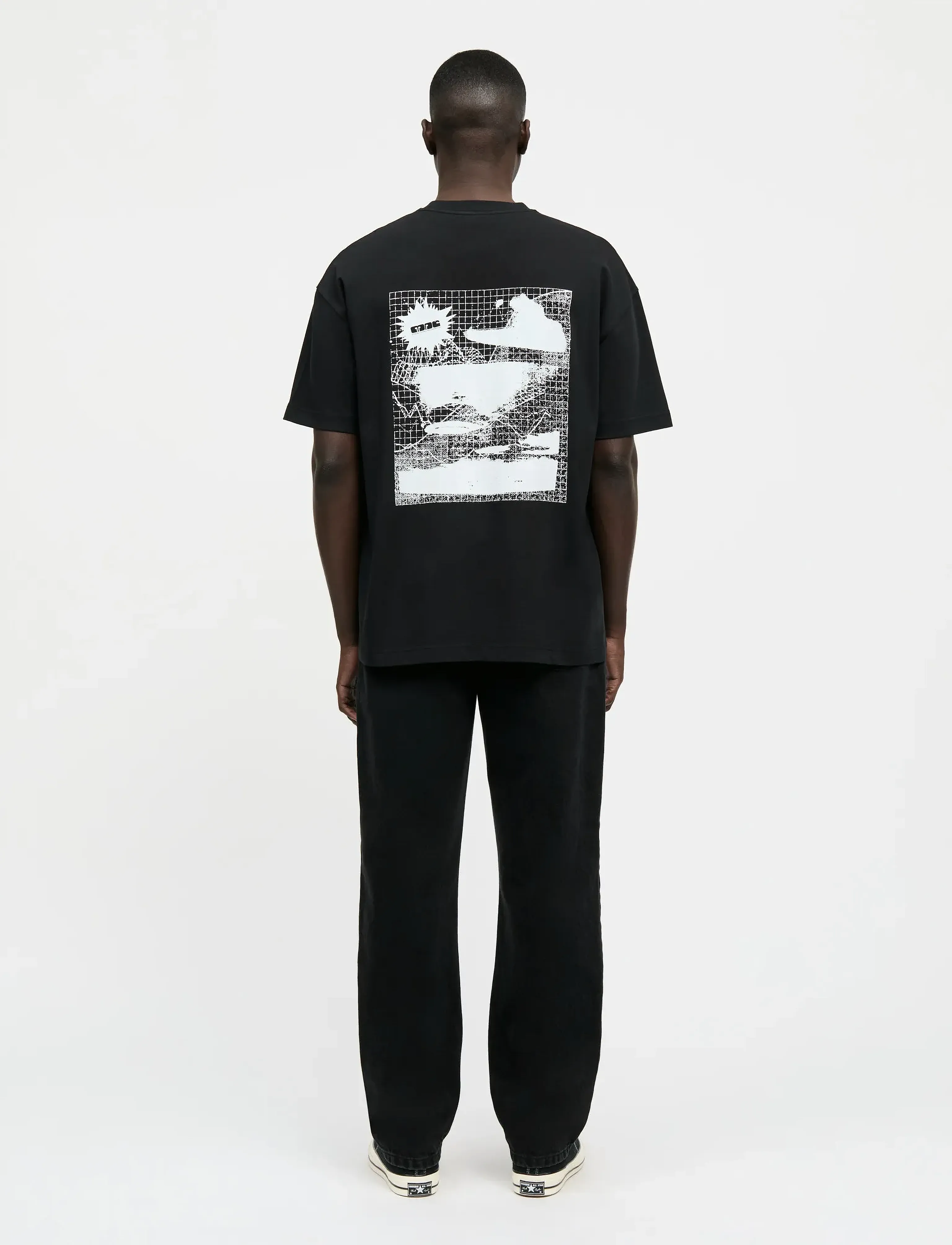 Mads Nørgaard - Open-End Fantasy Big Tee - kurzärmelig - black - 2