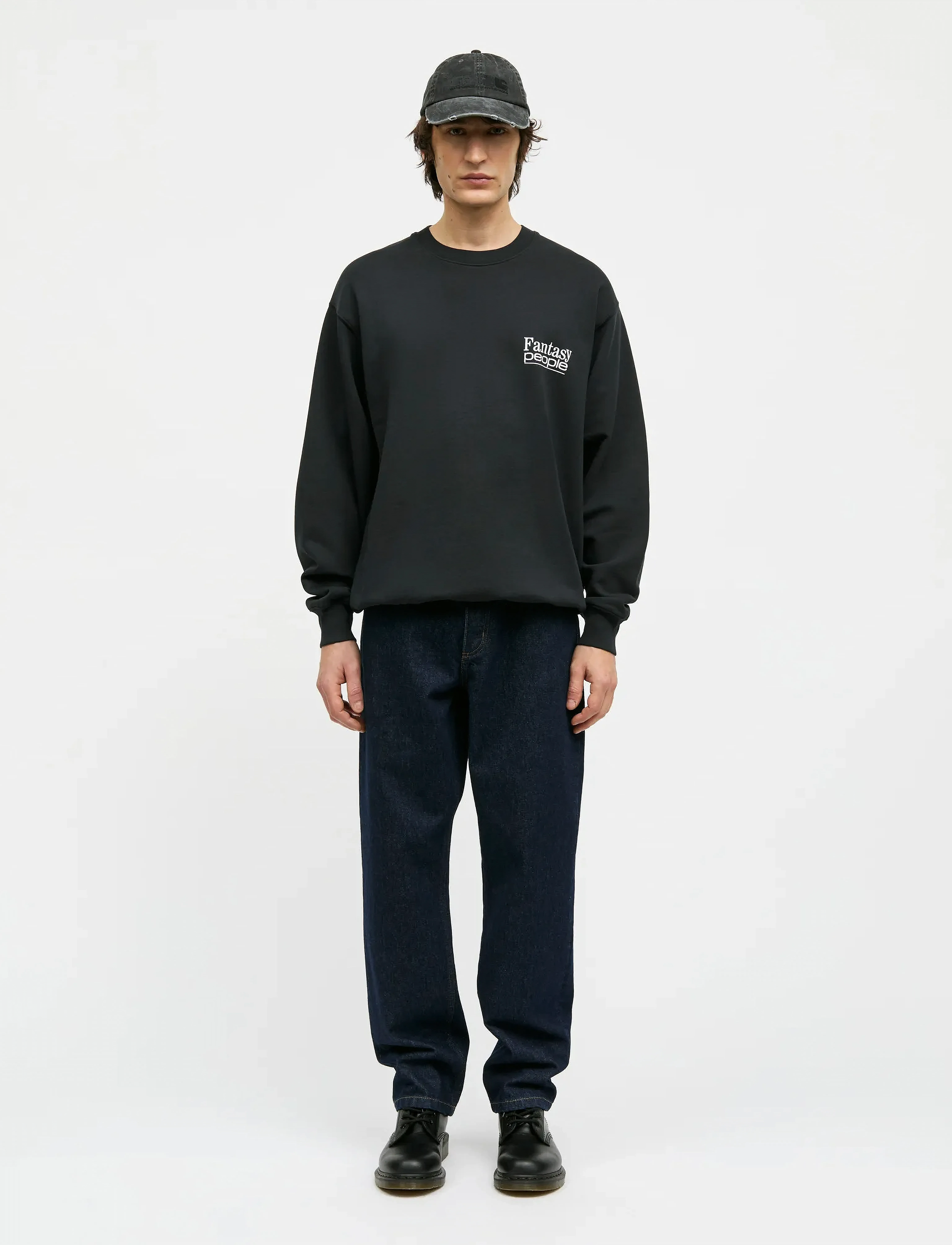 Mads Nørgaard - Tough Hawk Fantasy Crew Sweat - shop etter anledning - black - 2