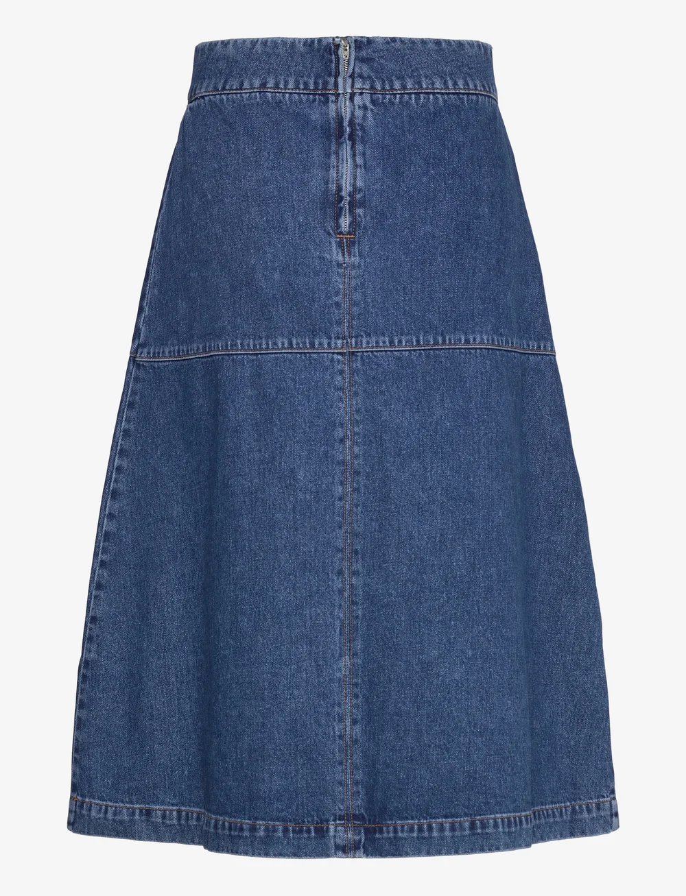 Mads Nørgaard - Denim Lunar Skirt - denimnederdele - vintage blue - 1