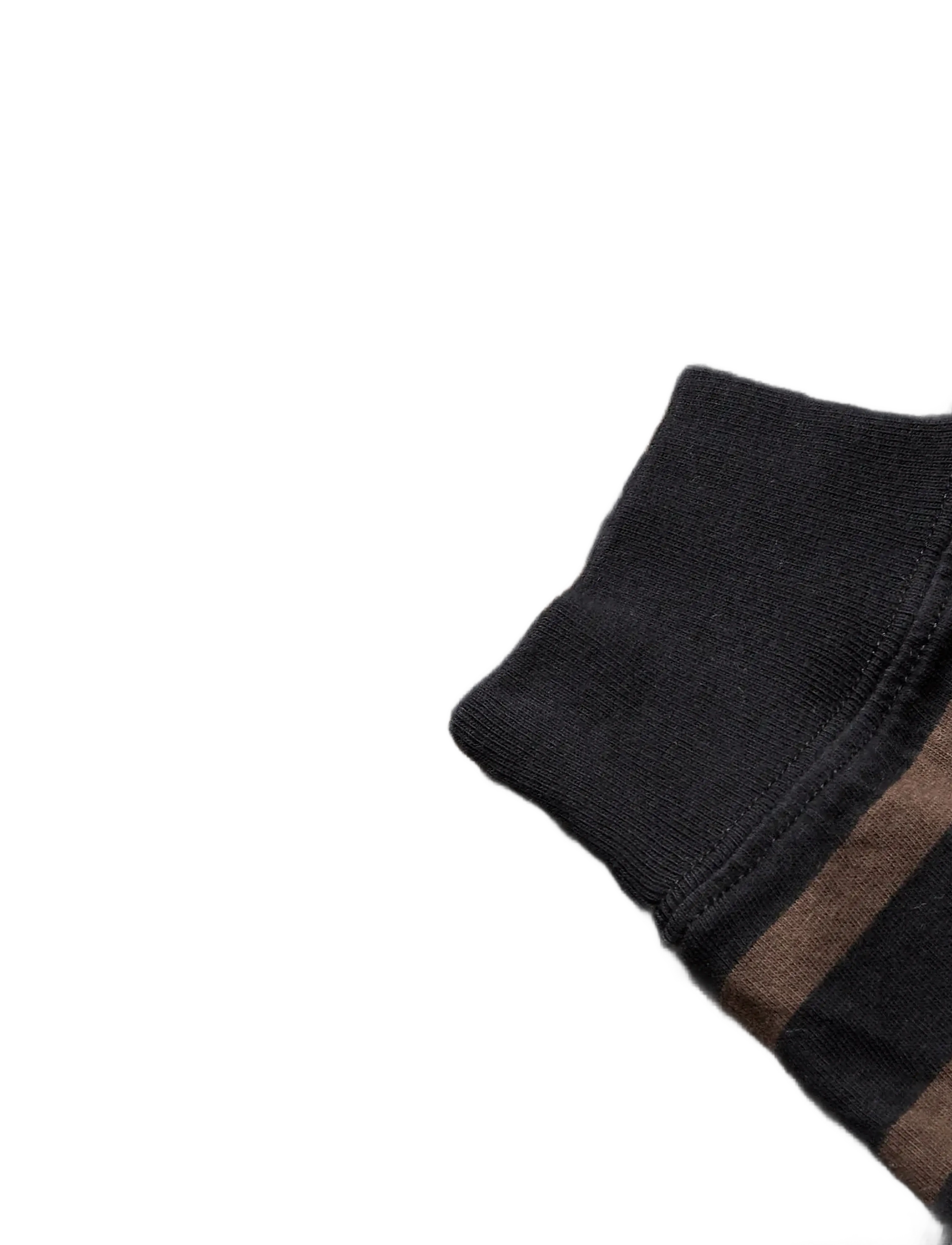 Mads Nørgaard - Cotton Jersey Stripe Frode Tee LS - black/demitasse - 3