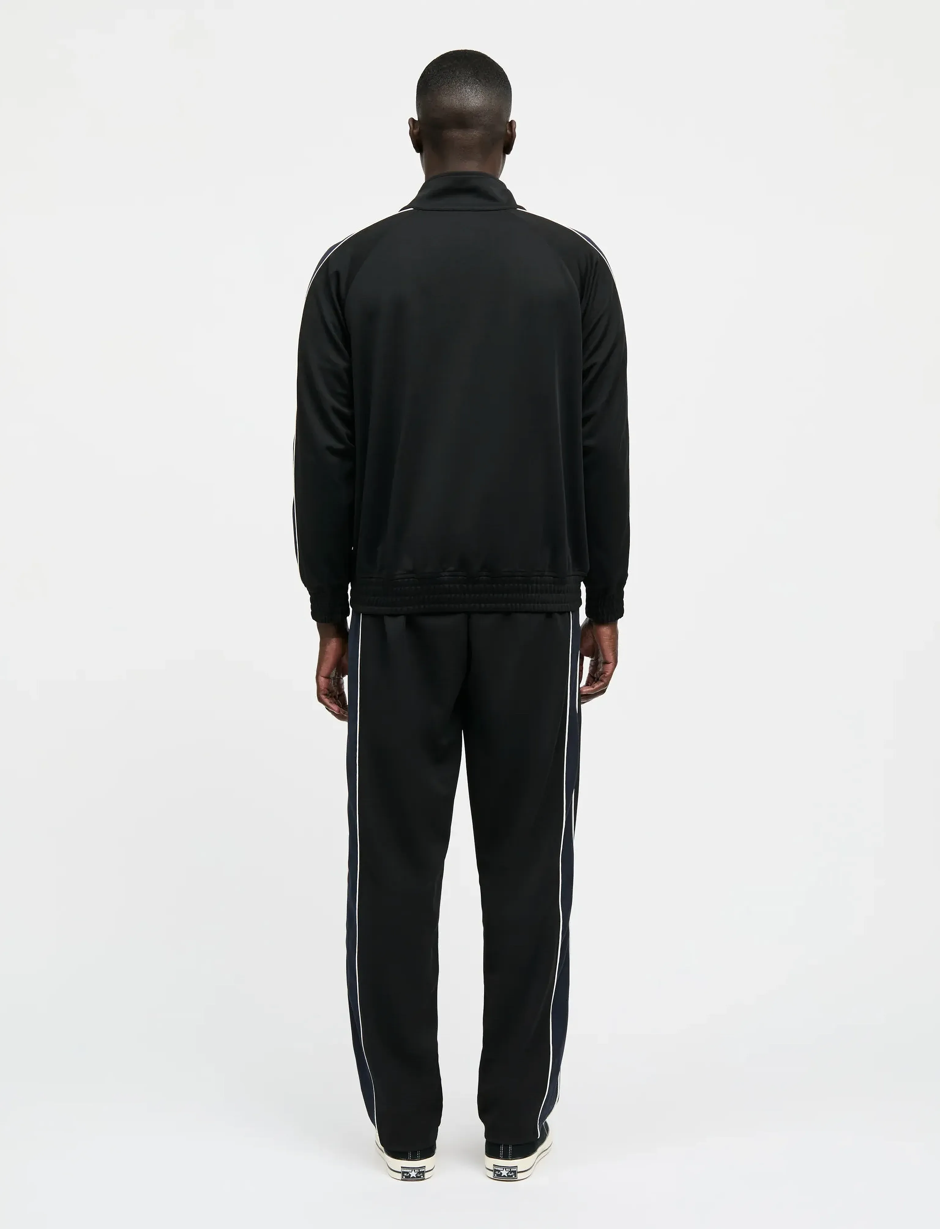 Mads Nørgaard - Pique Sport Track Pants - kupuj według okazji - black - 2