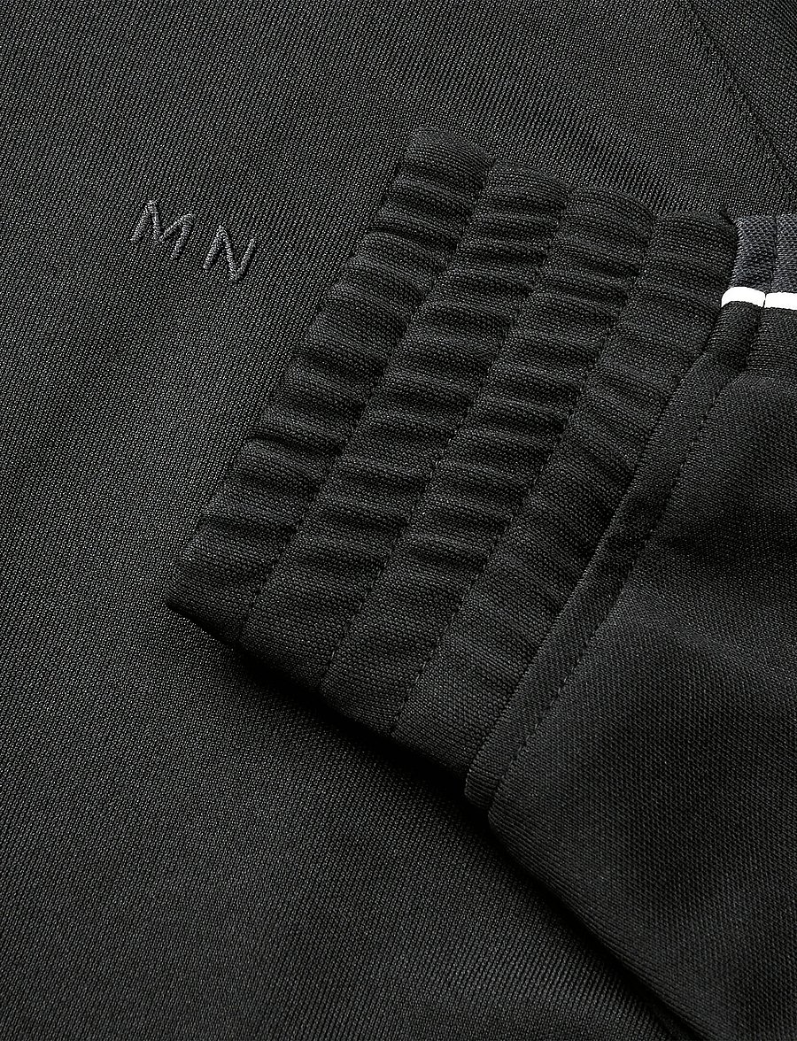 Mads Nørgaard - Pique Sport Track Top - dressipluusid - black - 3