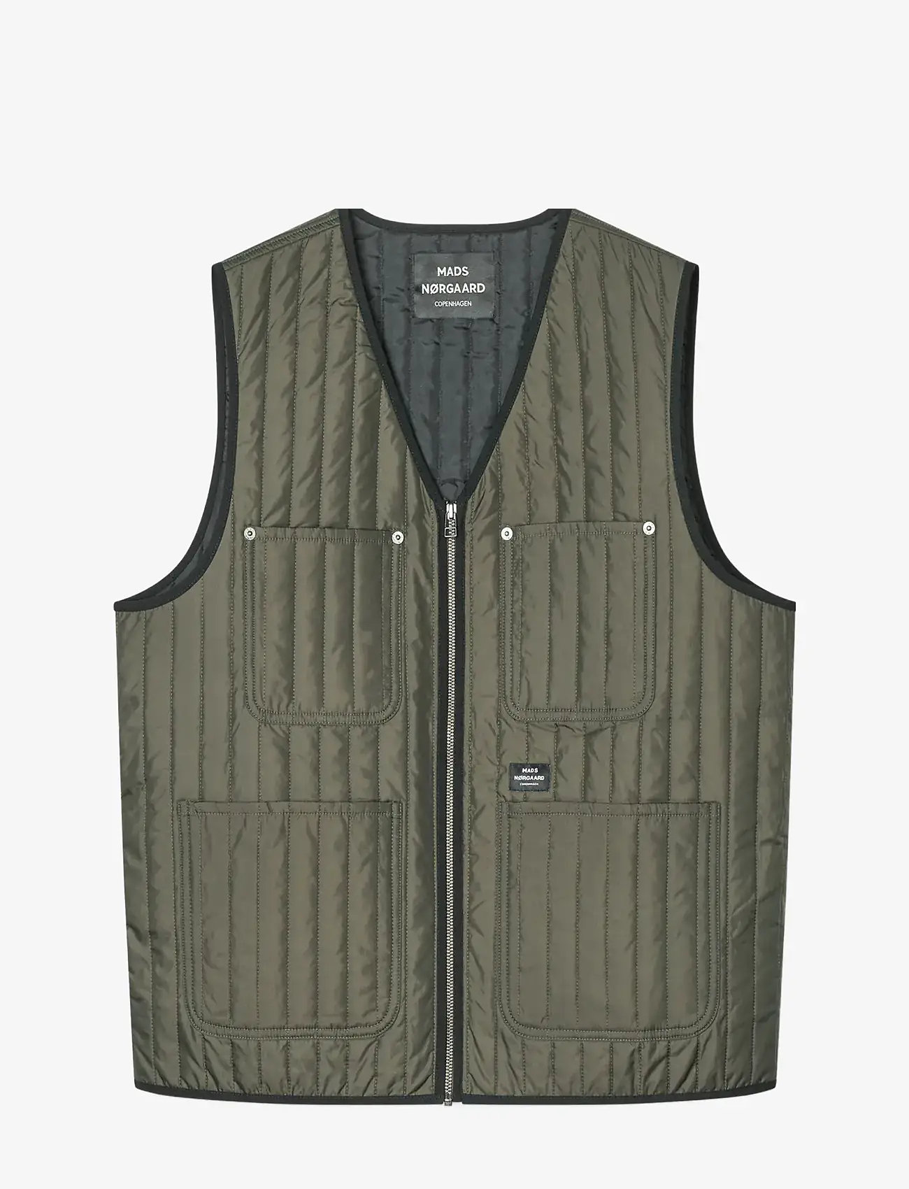 Mads Nørgaard - Quilt Max Vest - västar - forest night - 1