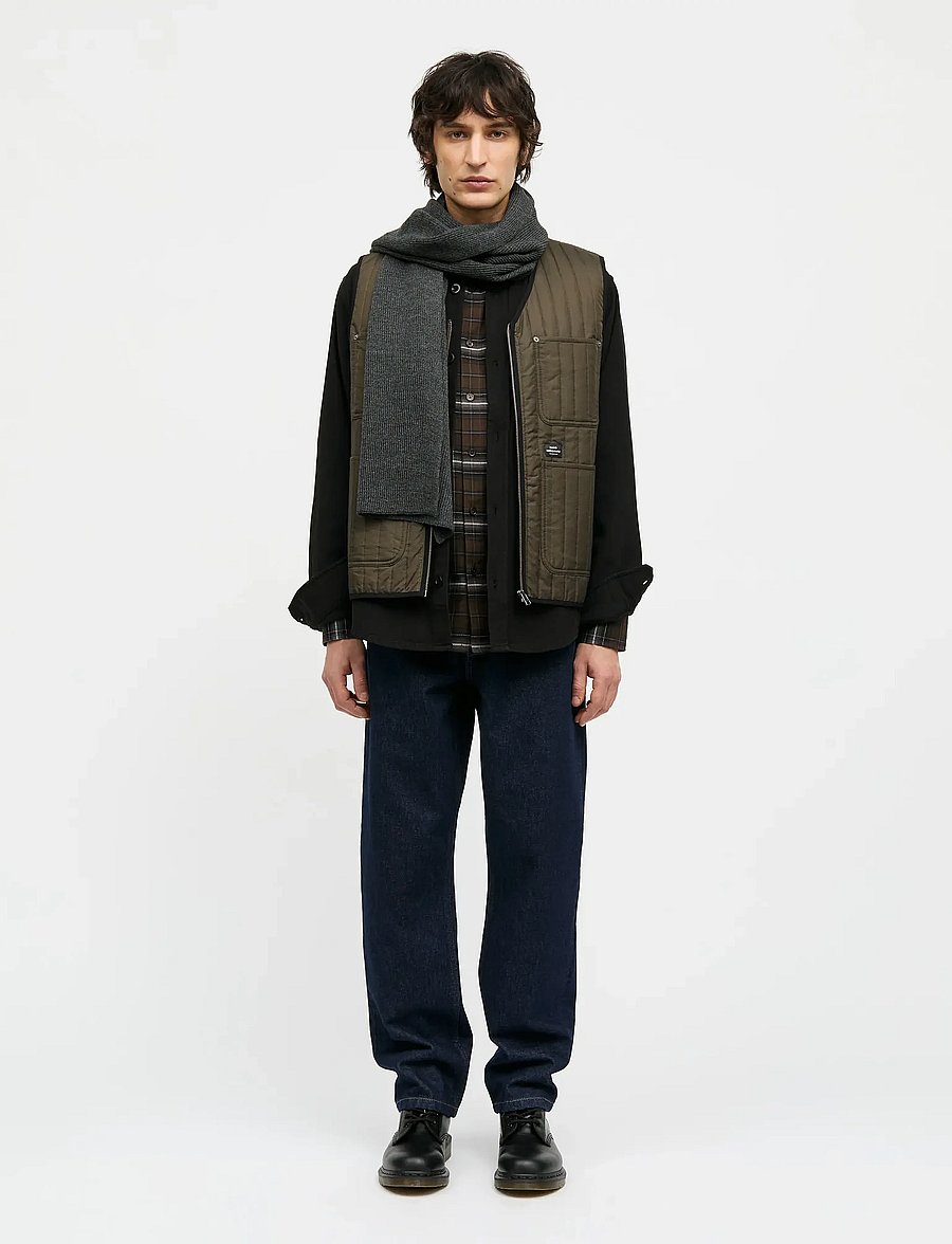 Mads Nørgaard - Quilt Max Vest - veste - forest night - 0