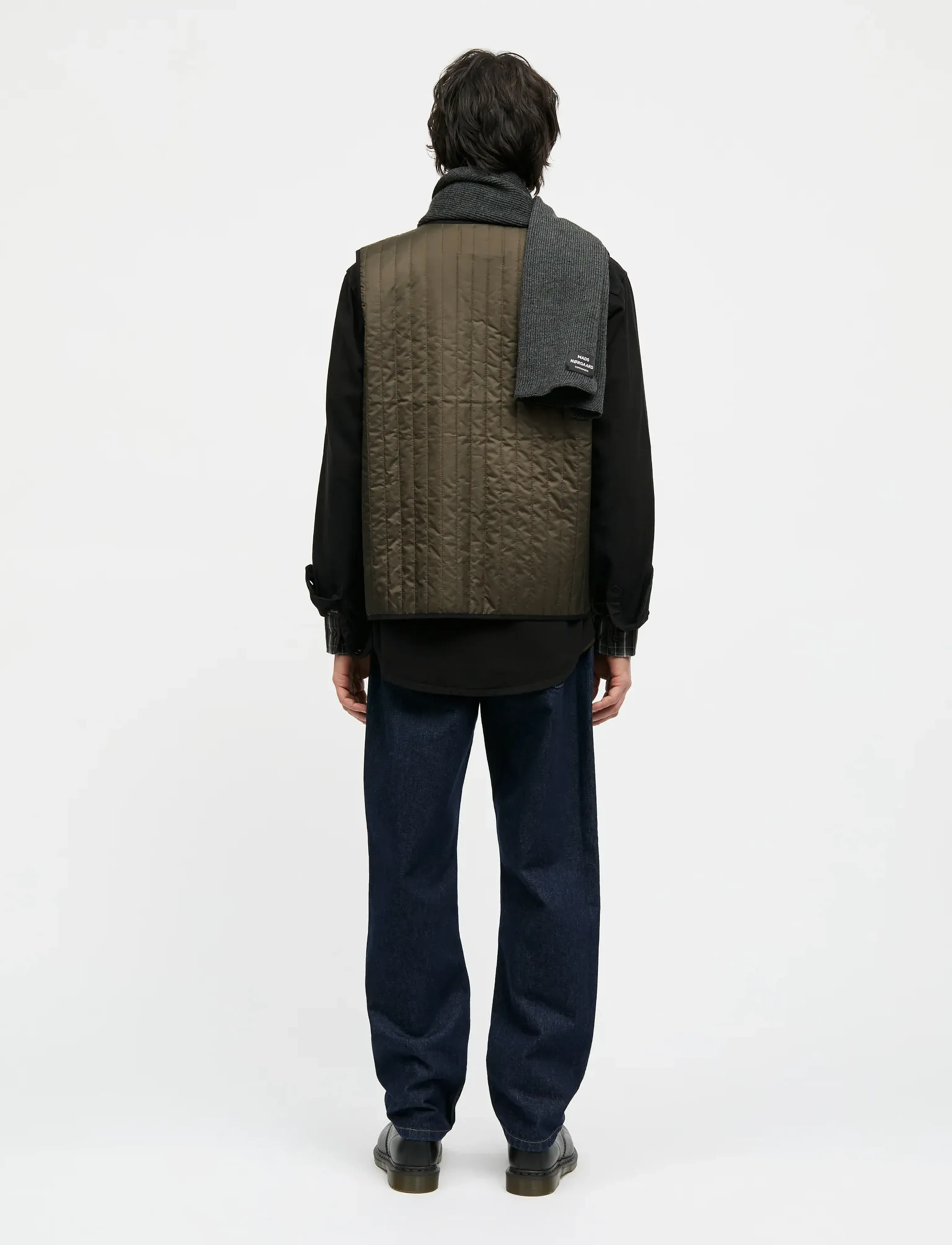 Mads Nørgaard - Quilt Max Vest - veste - forest night - 2
