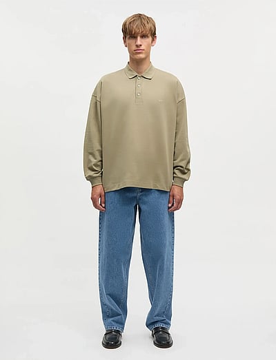 Light Terry Polo Sweat - LangæRmede