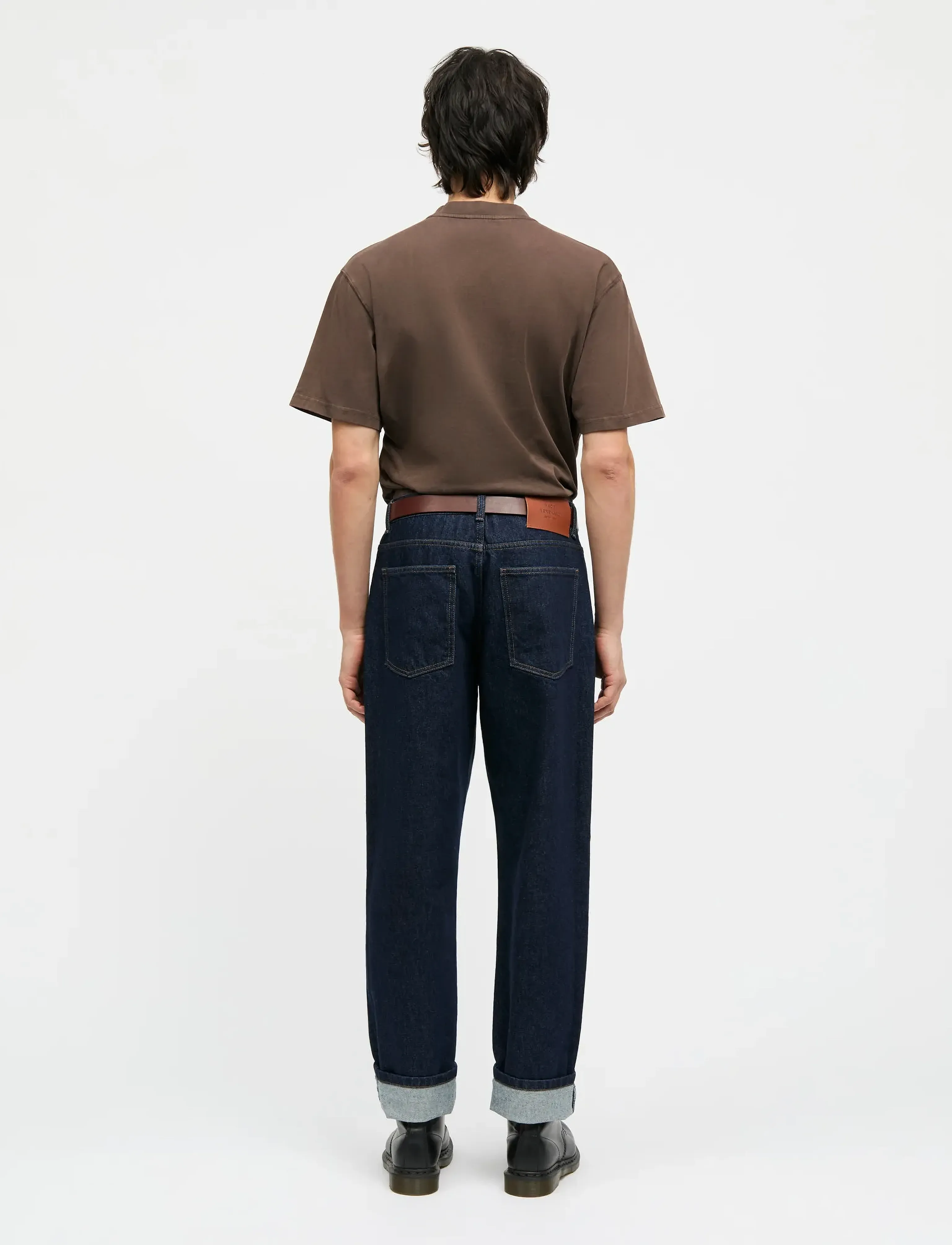 Mads Nørgaard - Combed Jersey Dye Thorbjørn Tee - t-shirts à manches courtes - demitasse - 2