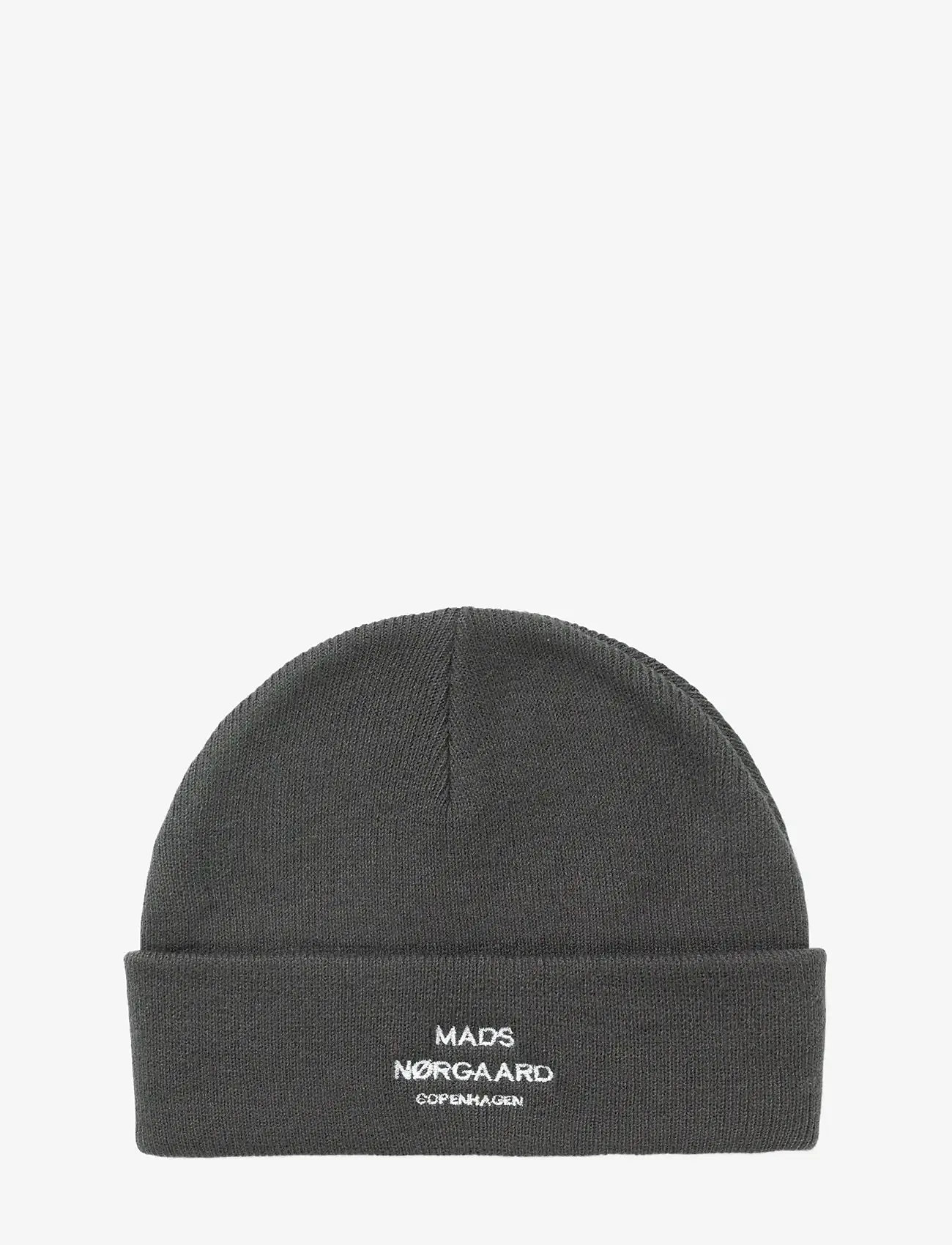 Mads Nørgaard - Isak Ambas Logo Beanie - nach anlass kaufen - asphalt - 0