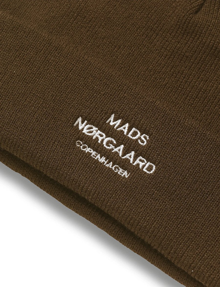 Mads Nørgaard - Isak Ambas Logo Beanie - nach anlass kaufen - demitasse - 1