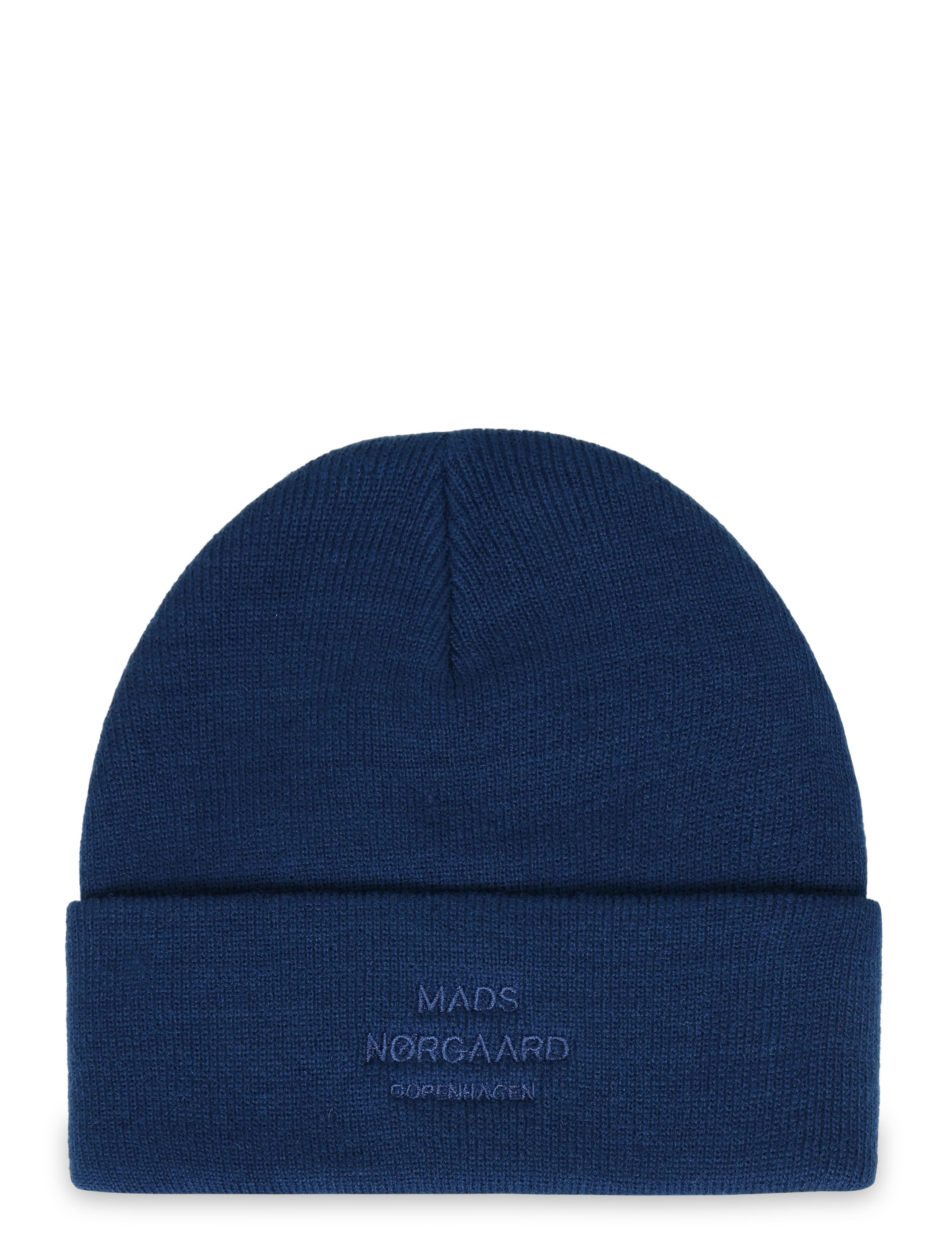 Mads Nørgaard Isak Ambas Logo Beanie - Mützen & Caps - LAPIS BLUE MATCH / blue