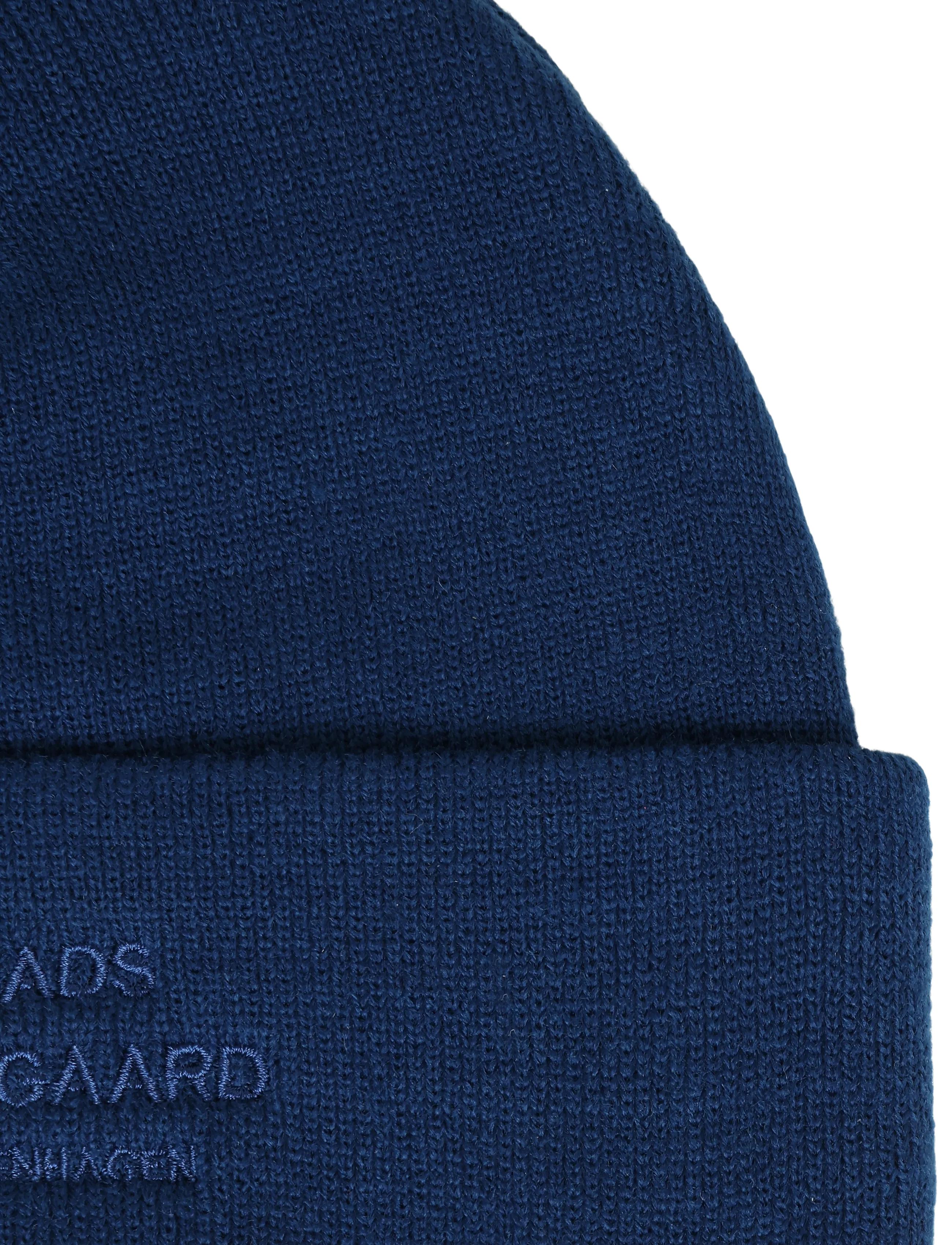 Mads Nørgaard - Isak Ambas Logo Beanie - shoppa efter tillfälle - lapis blue match - 2