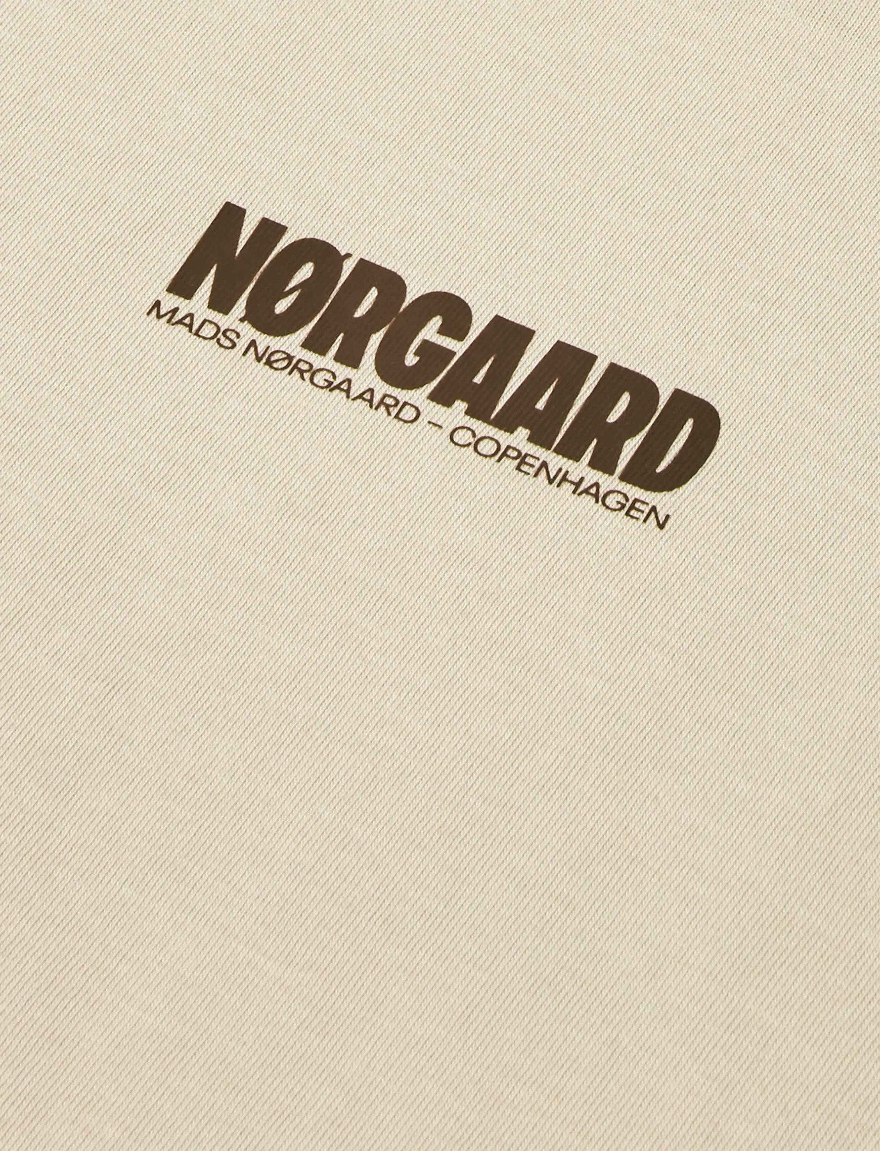 Mads Nørgaard - Printed Logo Thorlino Tee - rainy day - 2