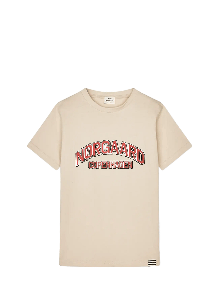Mads Nørgaard - Printed Tee Thorlino Tee - kurzärmelige - rainy day - 0