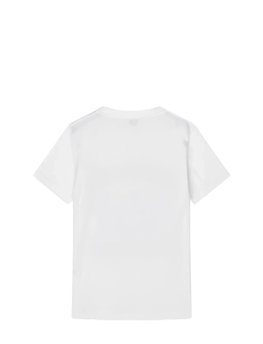 Mads Nørgaard - Printed Tee Thorlino Tee - kurzärmelige - white - 2