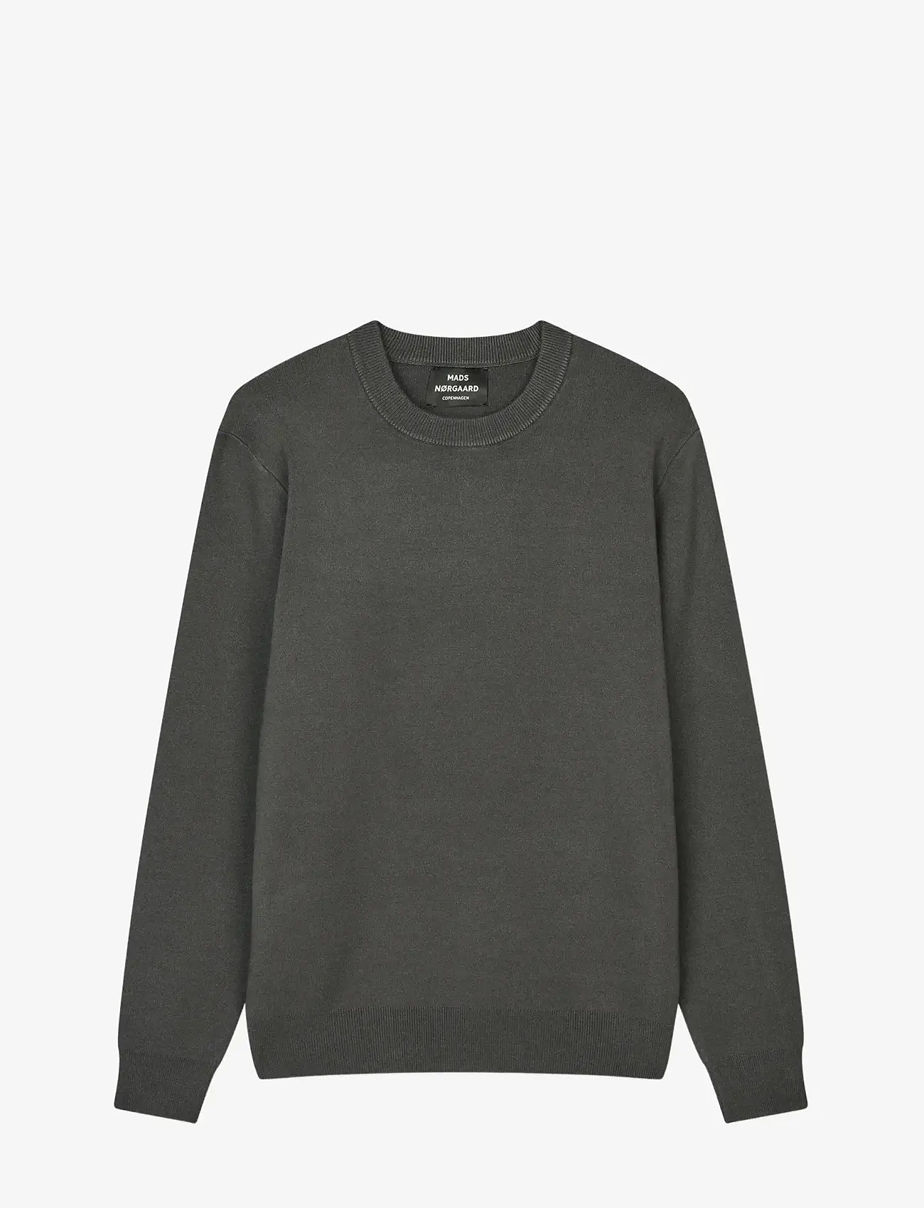 Mads Nørgaard - Urban Chase Knit - rundhalsad - asphalt - 0