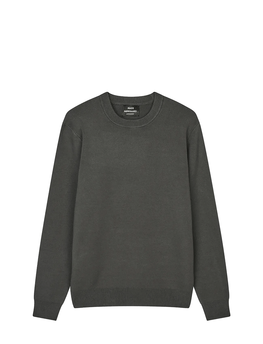 Mads Nørgaard - Urban Chase Knit - rundhals - asphalt - 0