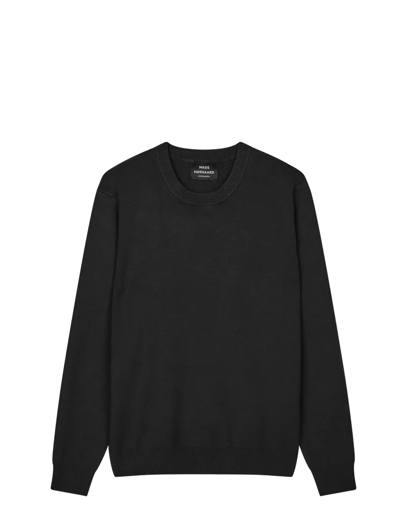 MADS NØRGAARD Urban Chase Knit Schwarz - S - Herren