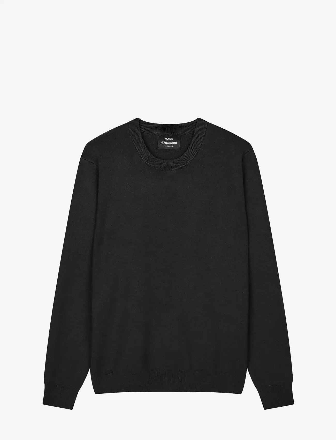 Mads Nørgaard - Urban Chase Knit - herbstliche kleidung - black - 0