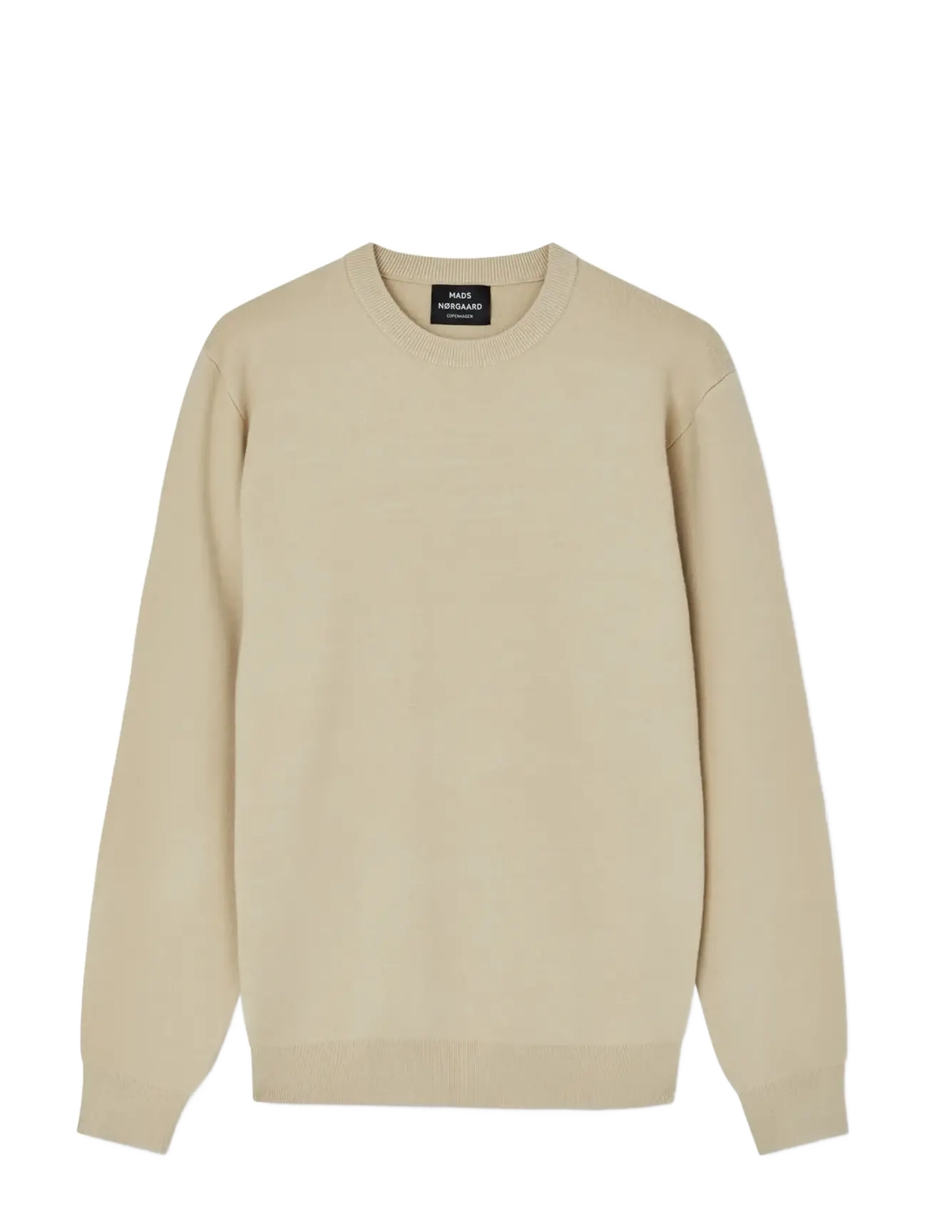 Mads Nørgaard Urban Chase Knit - Strickmode - CASTLE WALL / beige