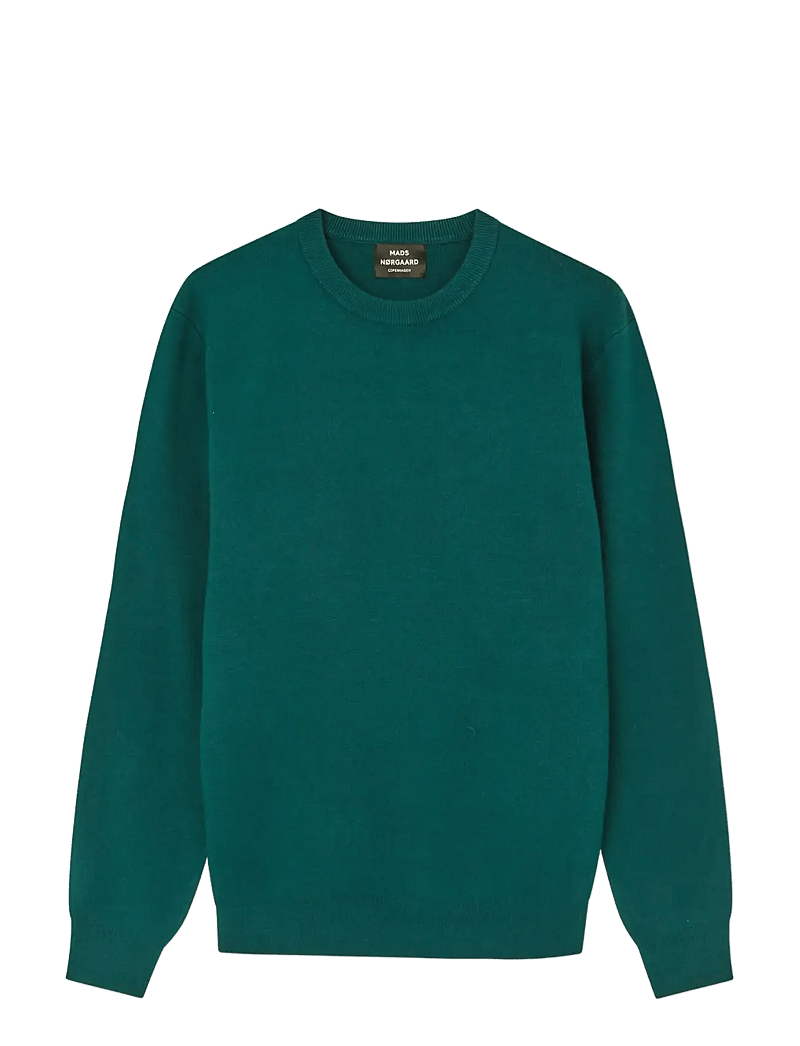 Mads Nørgaard - Urban Chase Knit - rund hals - dark sea - 0