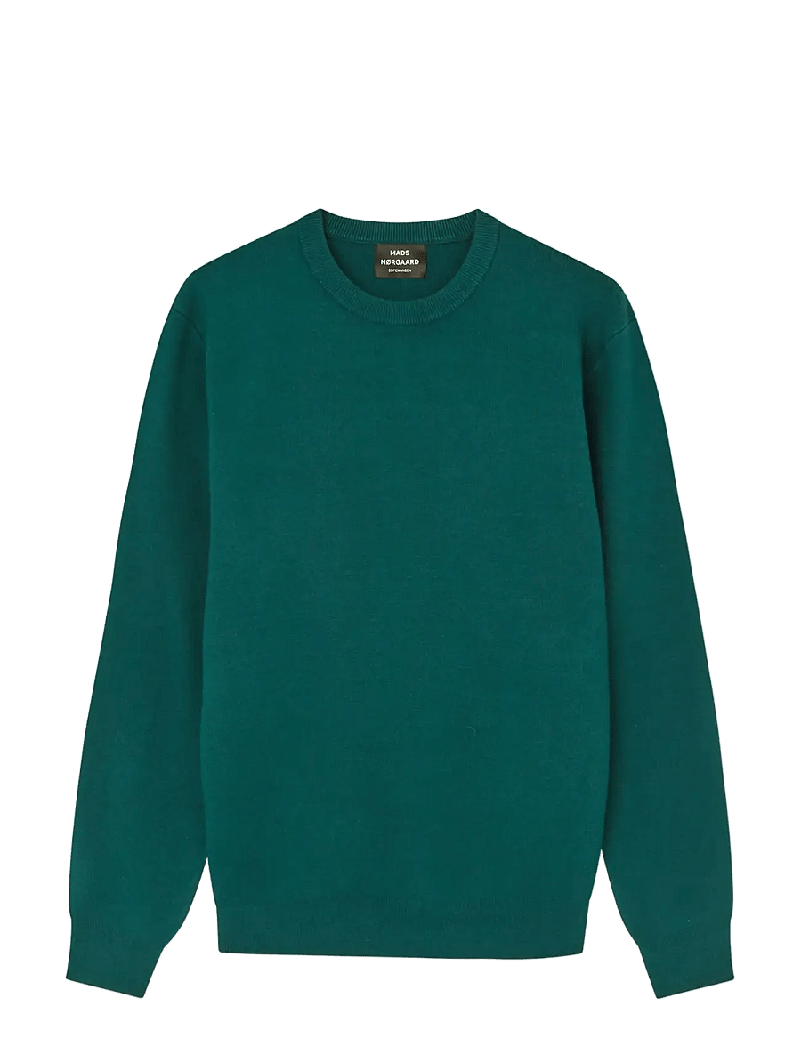 Mads Nørgaard - Urban Chase Knit - round necks - dark sea - 0