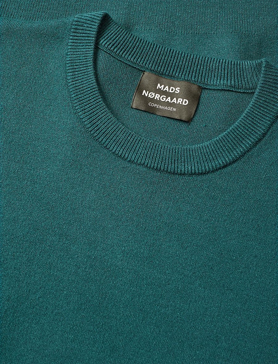Mads Nørgaard - Urban Chase Knit - round necks - dark sea - 1