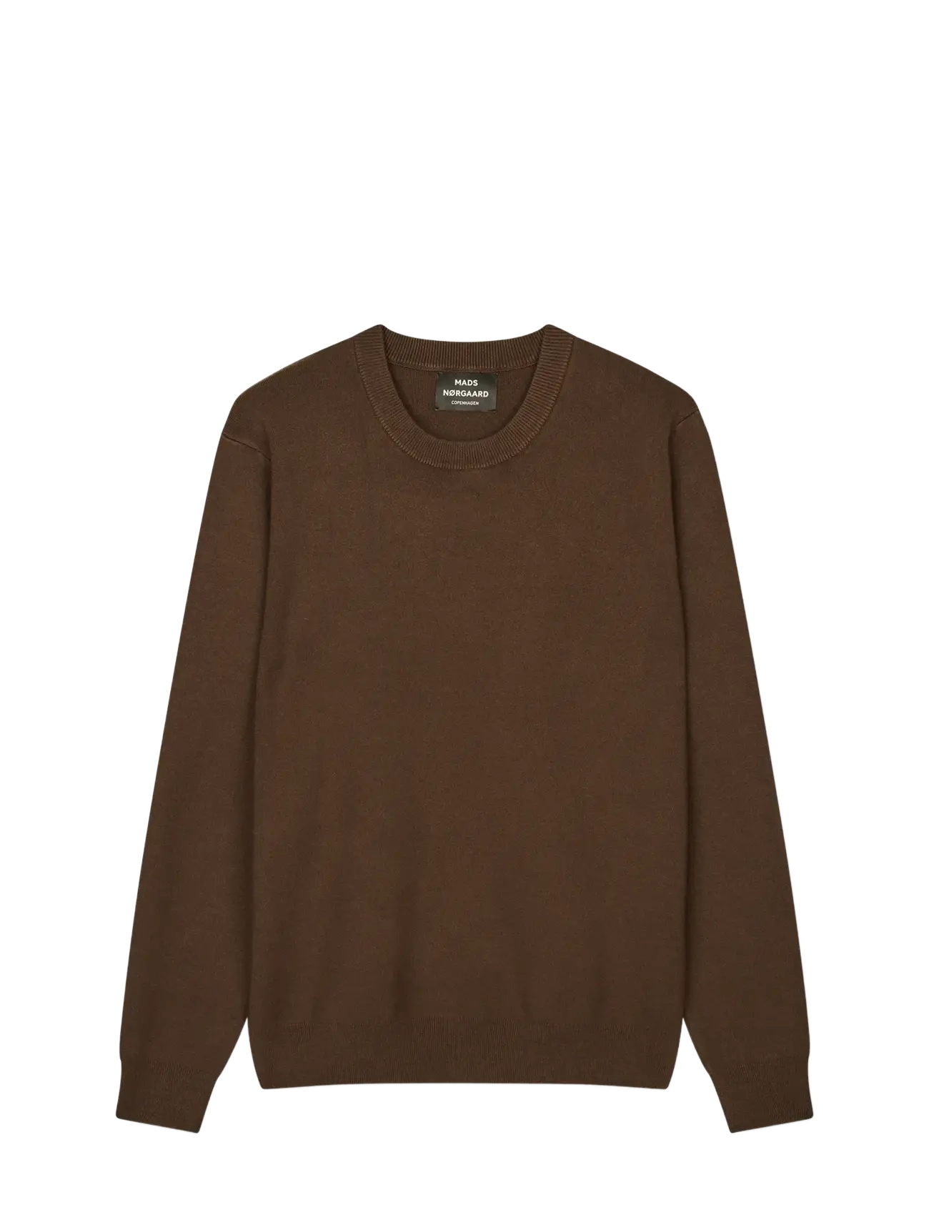 MADS NØRGAARD Urban Chase Knit Braun - S - Herren