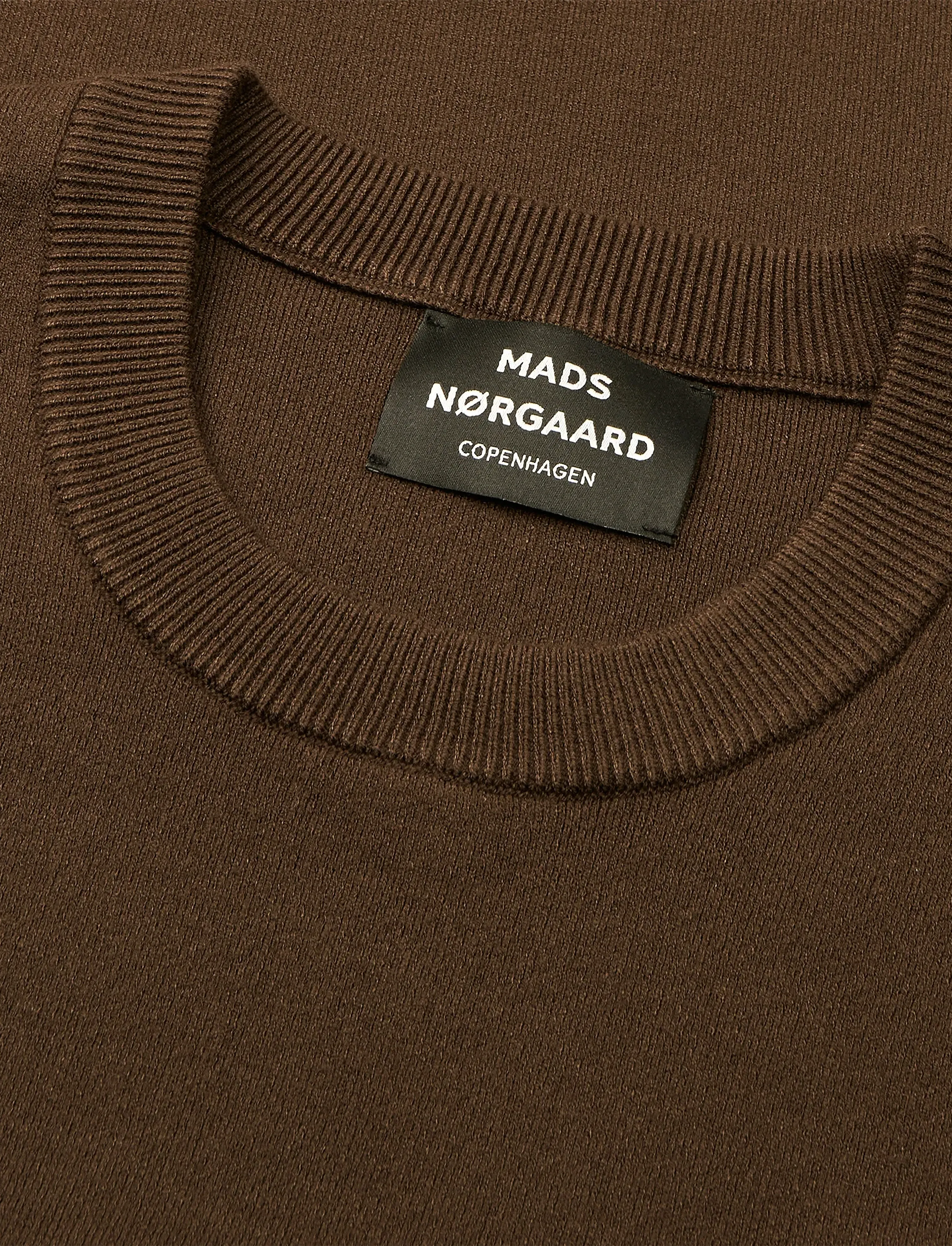 Mads Nørgaard - Urban Chase Knit - rund hals - demitasse - 1