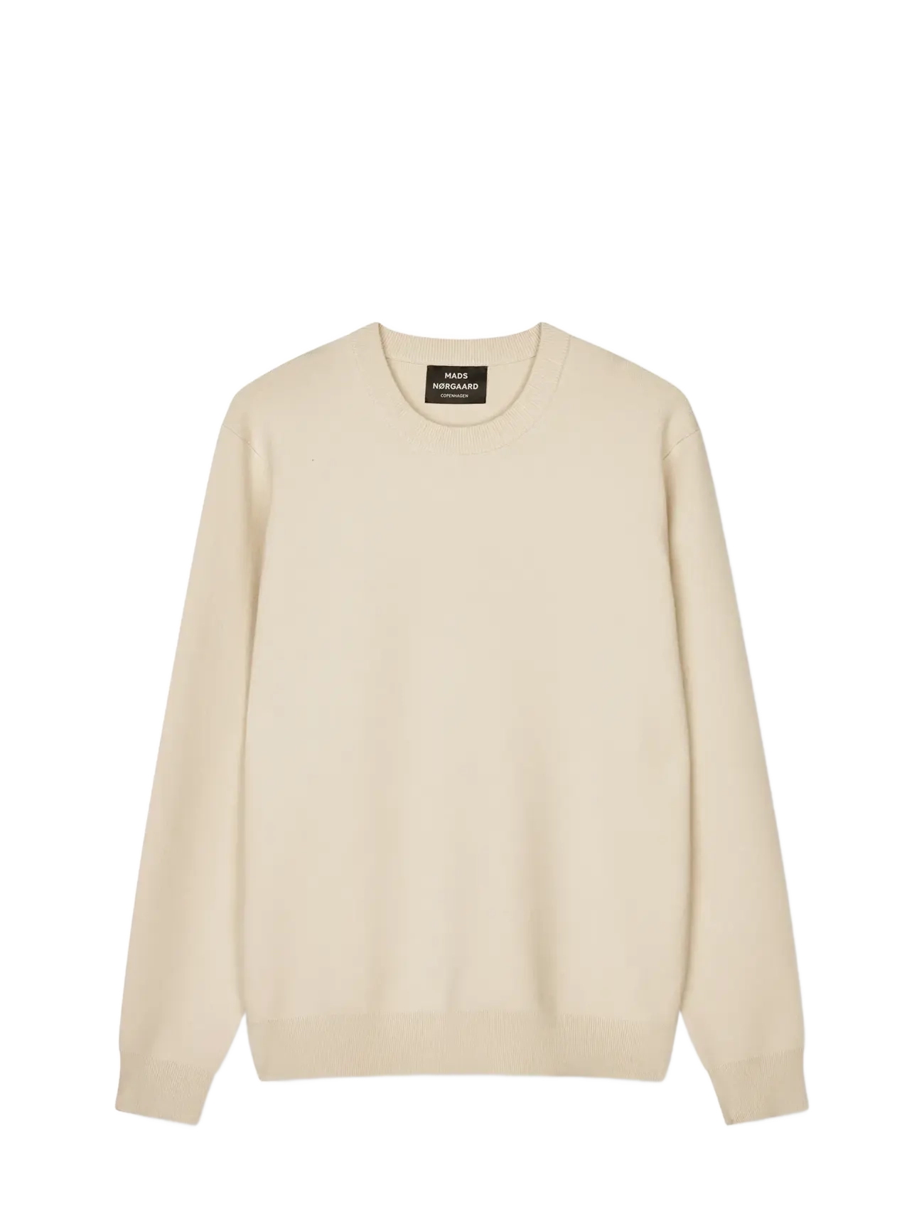 MADS NØRGAARD Urban Chase Knit Cream - L - Herren