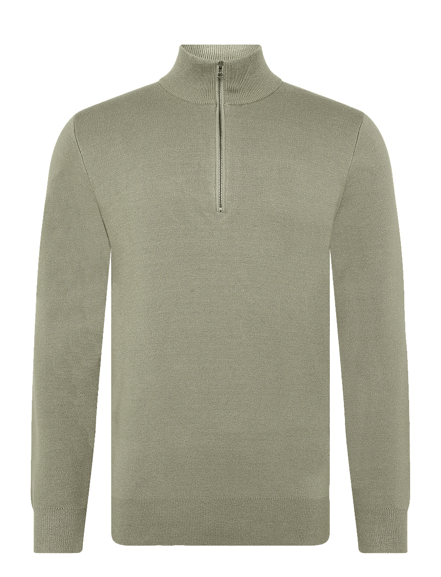 Mads Nørgaard - Urban Chase Half Zip Knit - pullover mit halbem reißverschluss - overland trek - 0
