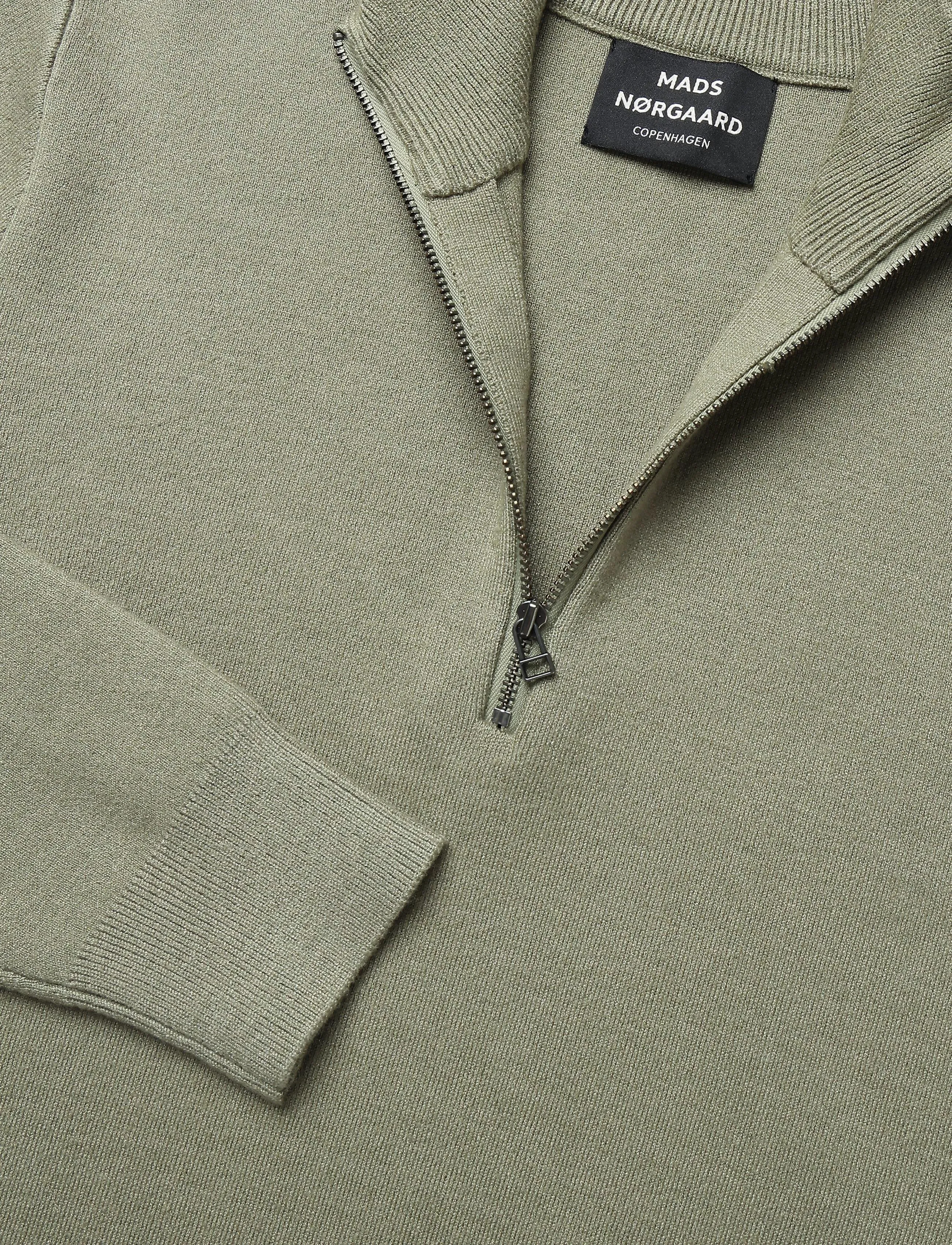 Mads Nørgaard - Urban Chase Half Zip Knit - pullover mit halbem reißverschluss - overland trek - 2