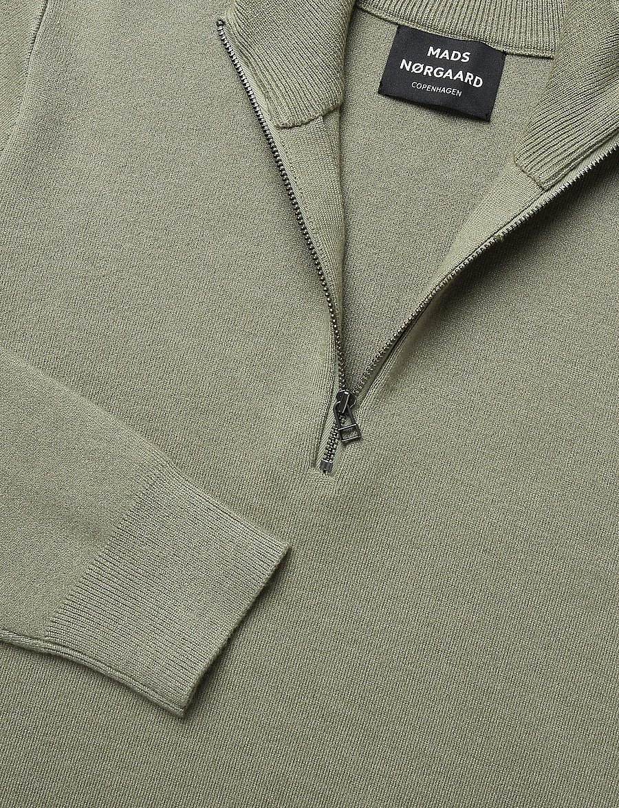 Mads Nørgaard - Urban Chase Half Zip Knit - pullover mit halbem reißverschluss - overland trek - 2