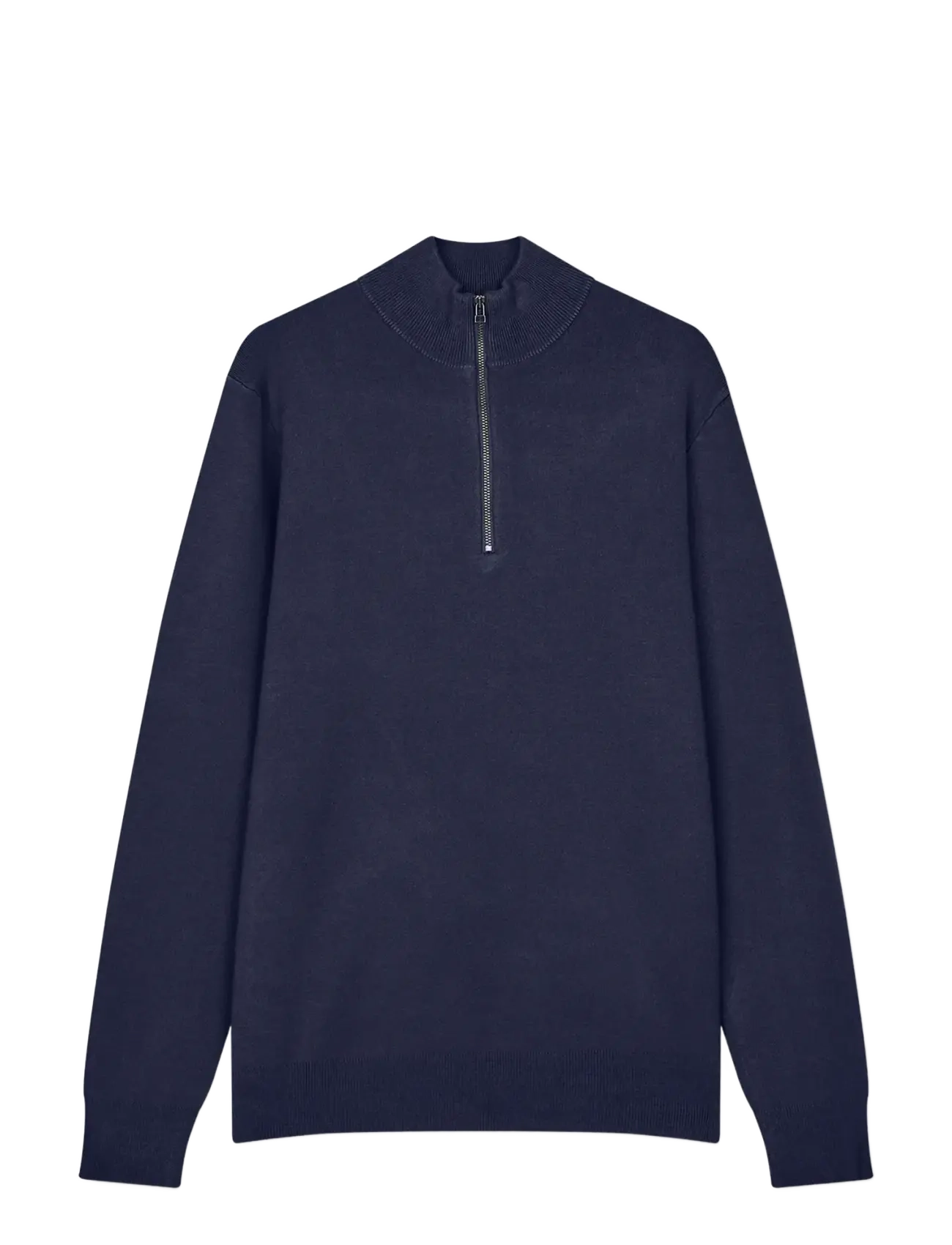 MADS NØRGAARD Urban Chase Half Zip Knit Navy - XXL - Herren