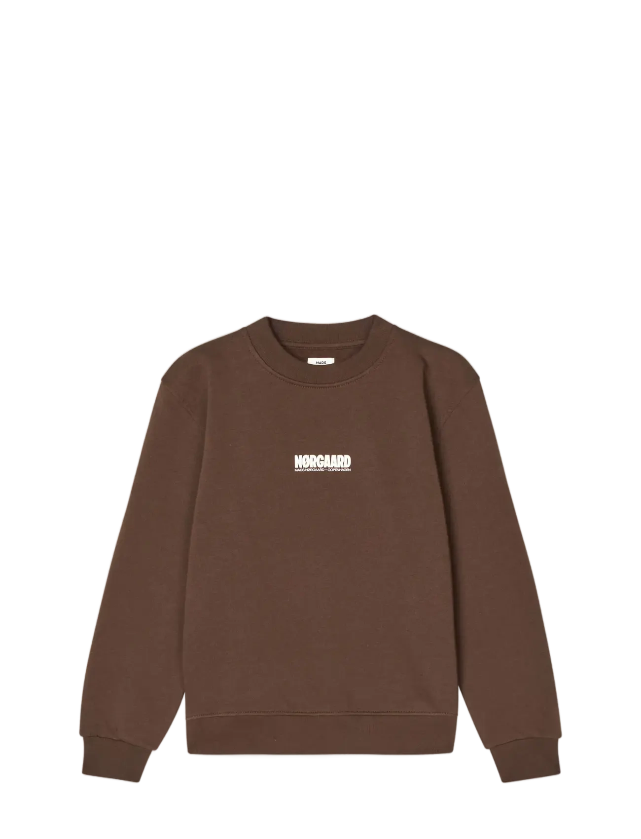 Mads Nørgaard Original Sweat Solo Sweatshirt - 4 for 3 - DEMITASSE / brown