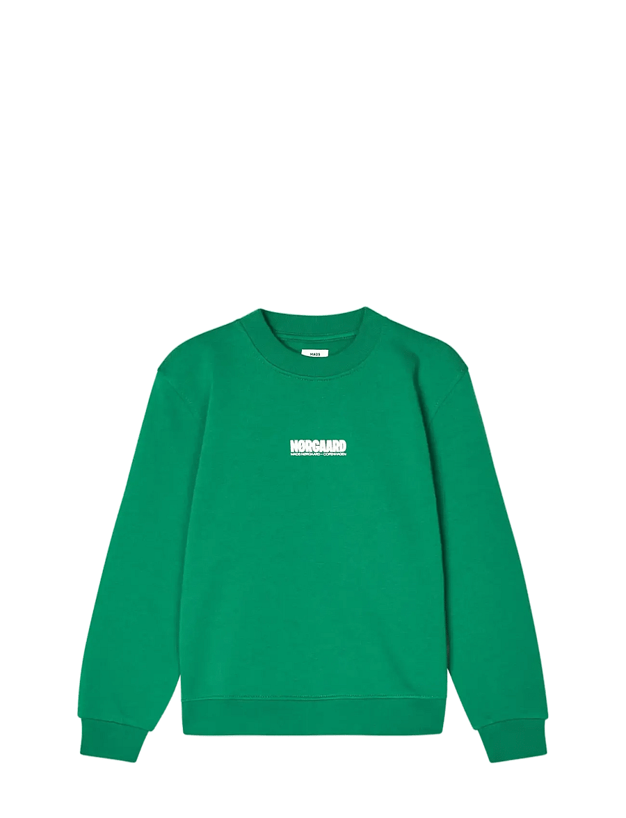 Mads Nørgaard - Original Sweat Solo Sweatshirt - sweatshirts - verdant green - 0