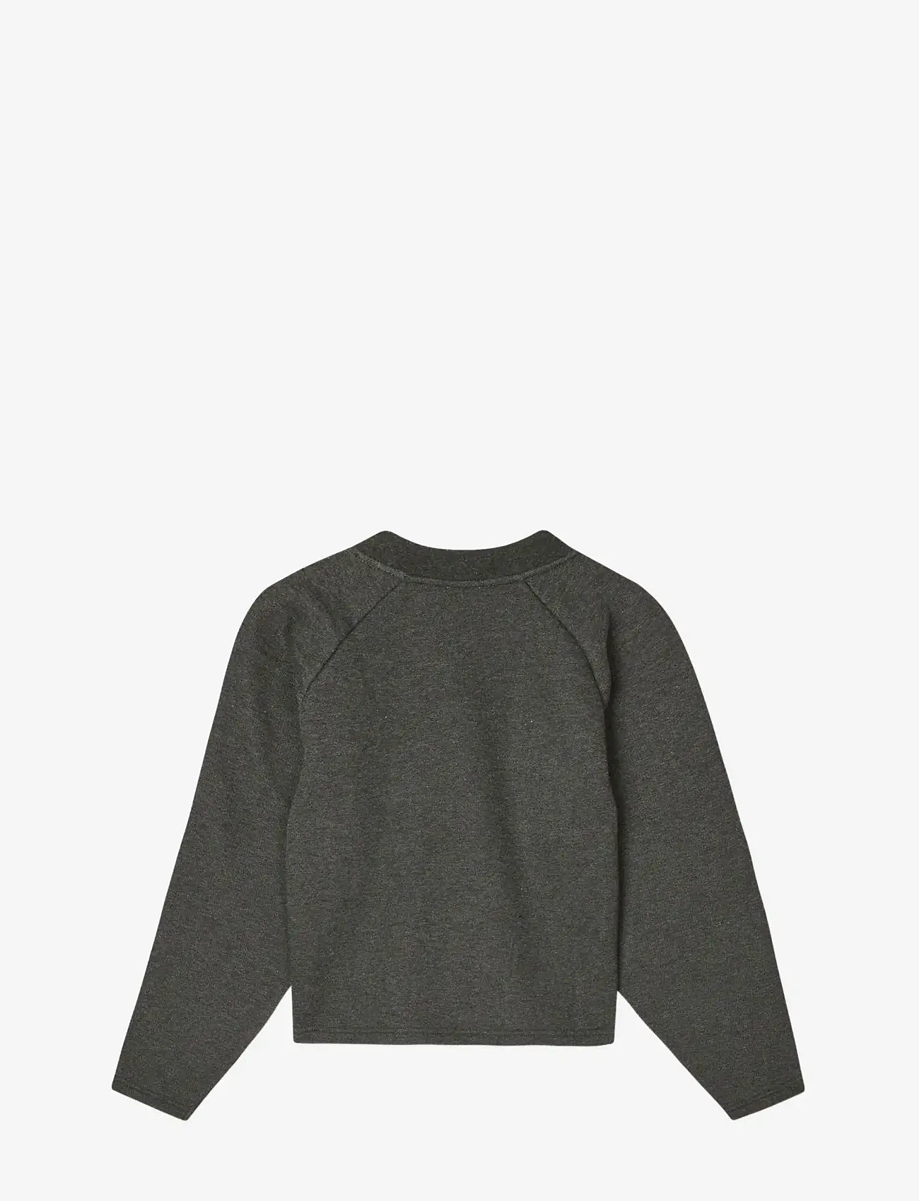 Mads Nørgaard - Mix Sweat  Alia Sweatshirt - sweatshirts - charcoal melange - 1