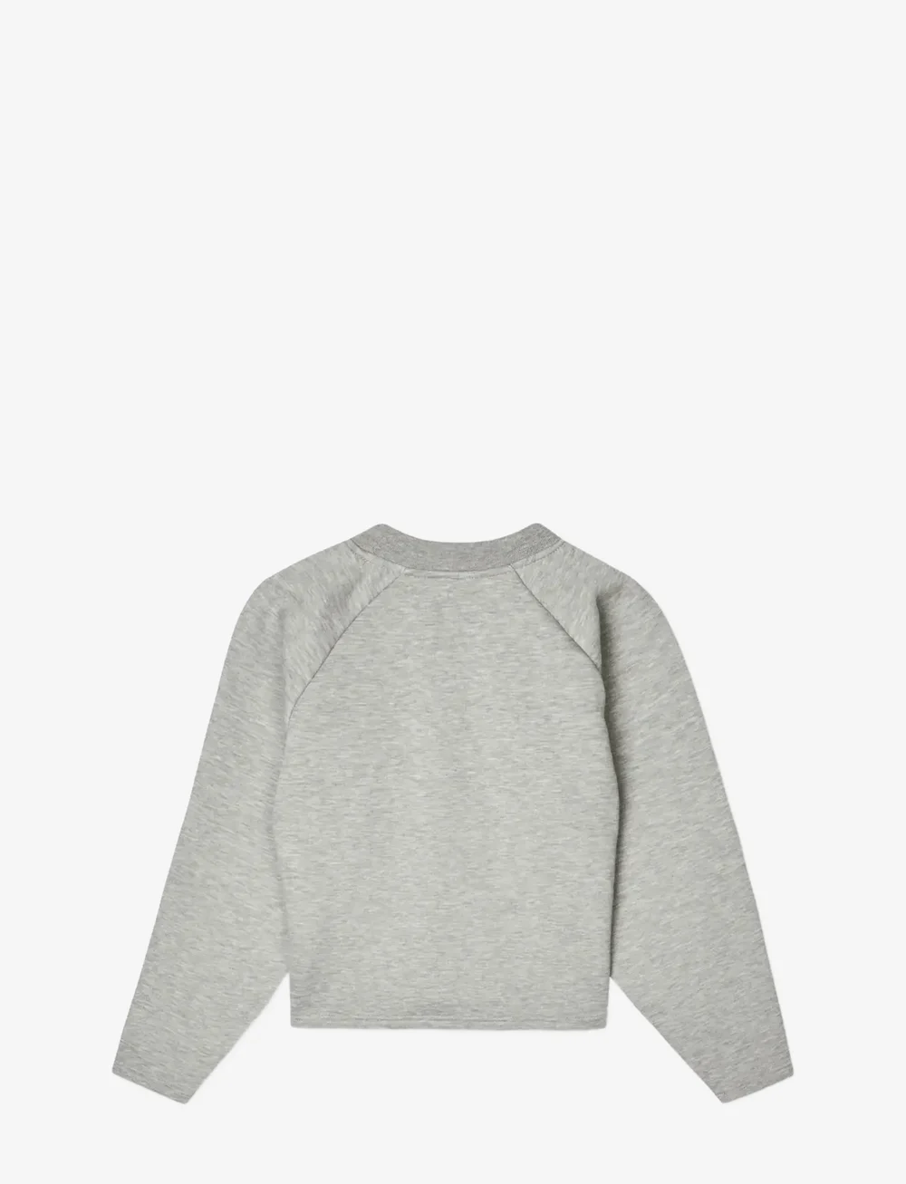Mads Nørgaard - Mix Sweat  Alia Sweatshirt - sweatshirts - grey melange - 2