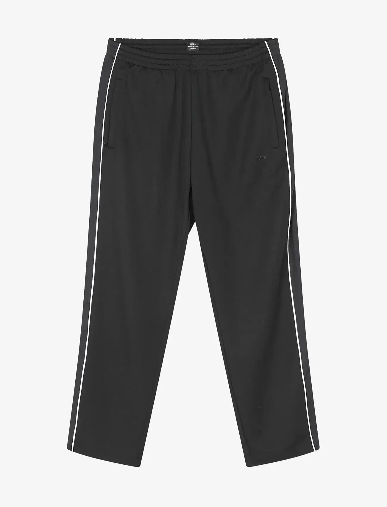Mads Nørgaard - Cotton Twill Stretch Elias Pants - casual bukser - asphalt - 0
