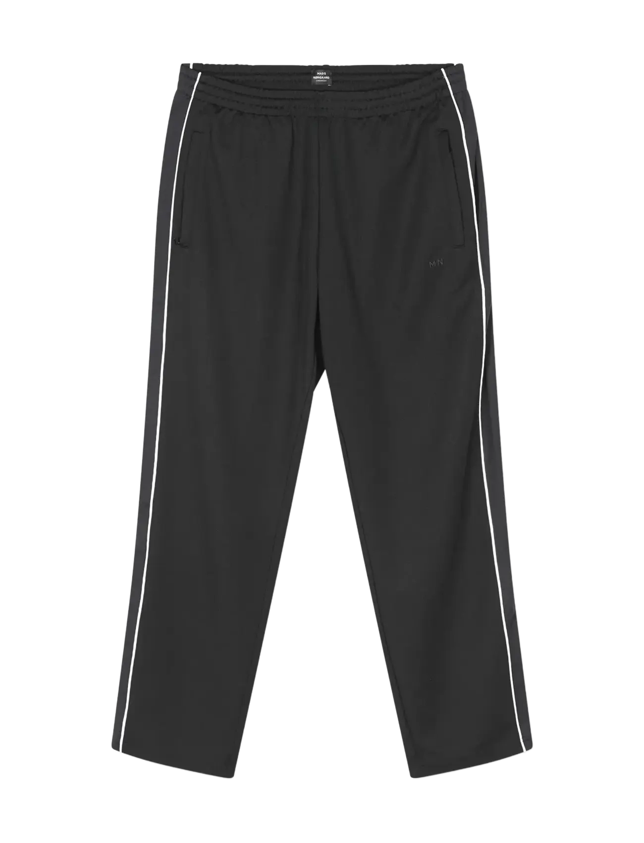 Mads Nørgaard Cotton Twill Stretch Elias Pants - Püksid - ASPHALT / black