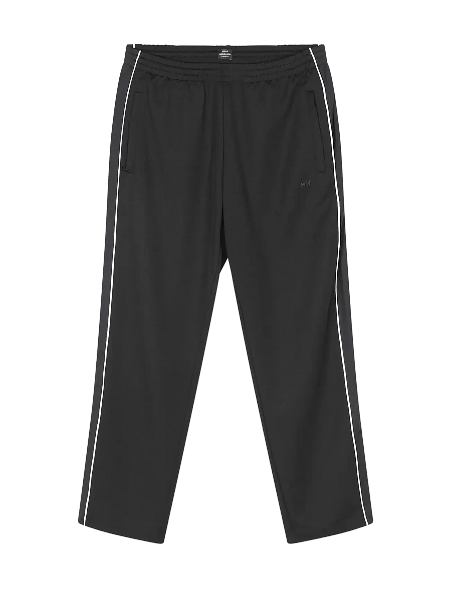 Mads Nørgaard - Cotton Twill Stretch Elias Pants - freizeithosen - asphalt - 0