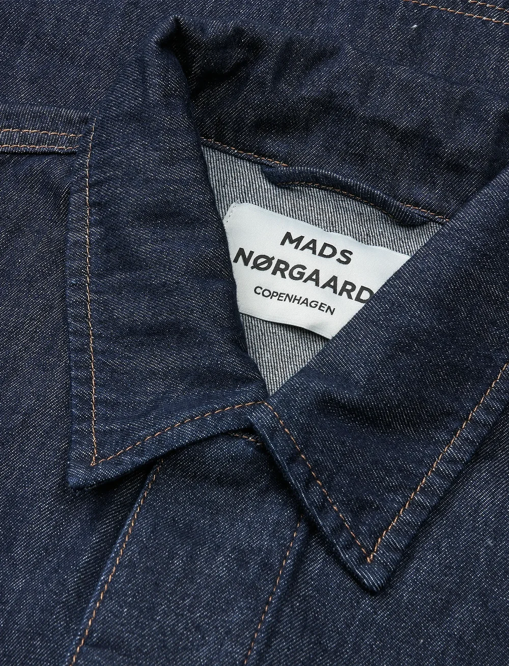 Mads Nørgaard - Cosy Denim Solar Jacket - teksatagid - dark indigo - 3